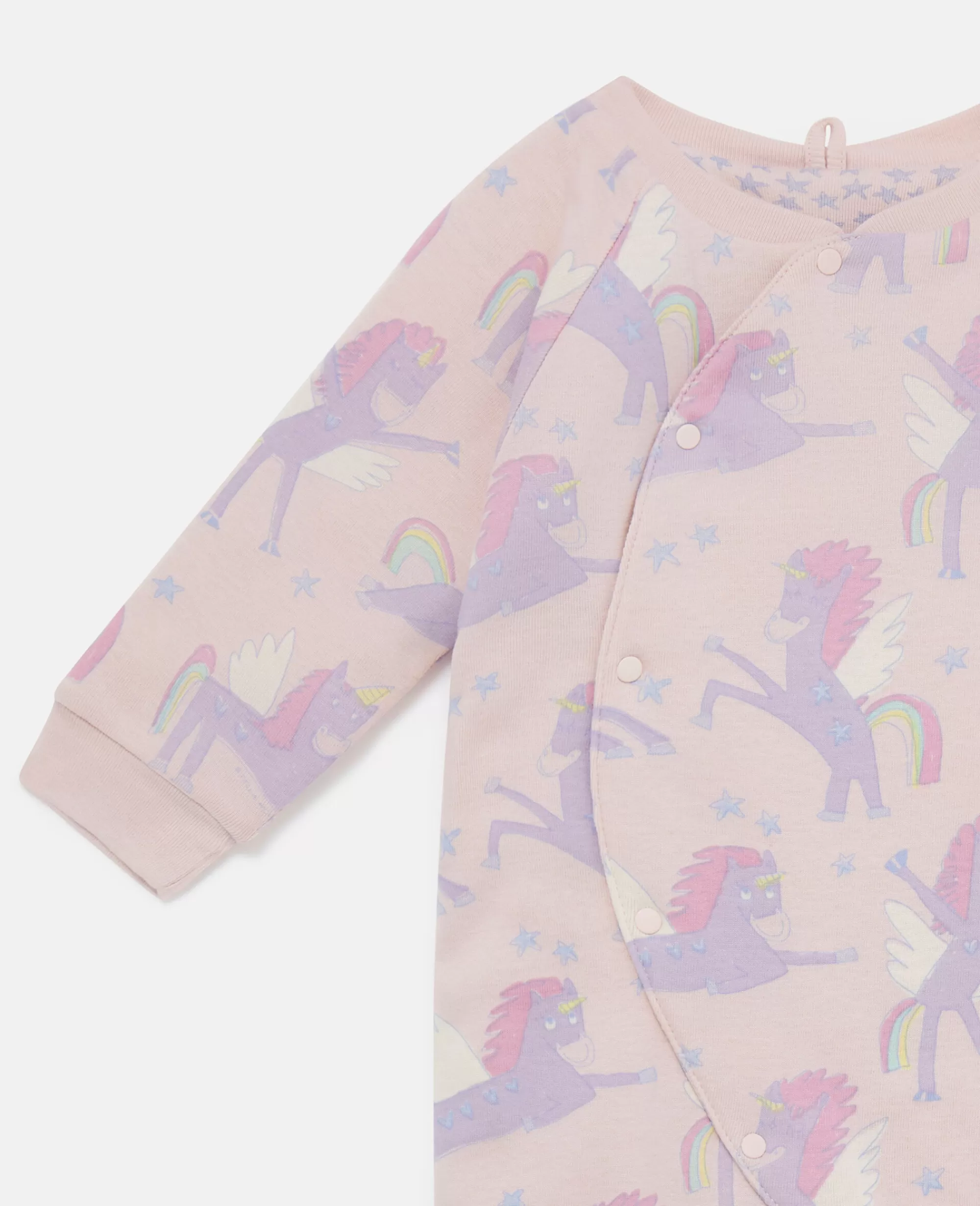 Bambini Stella McCartney Vestiti E Tutine>2 Pack Of Unicorn And Star Print Sleepsuits