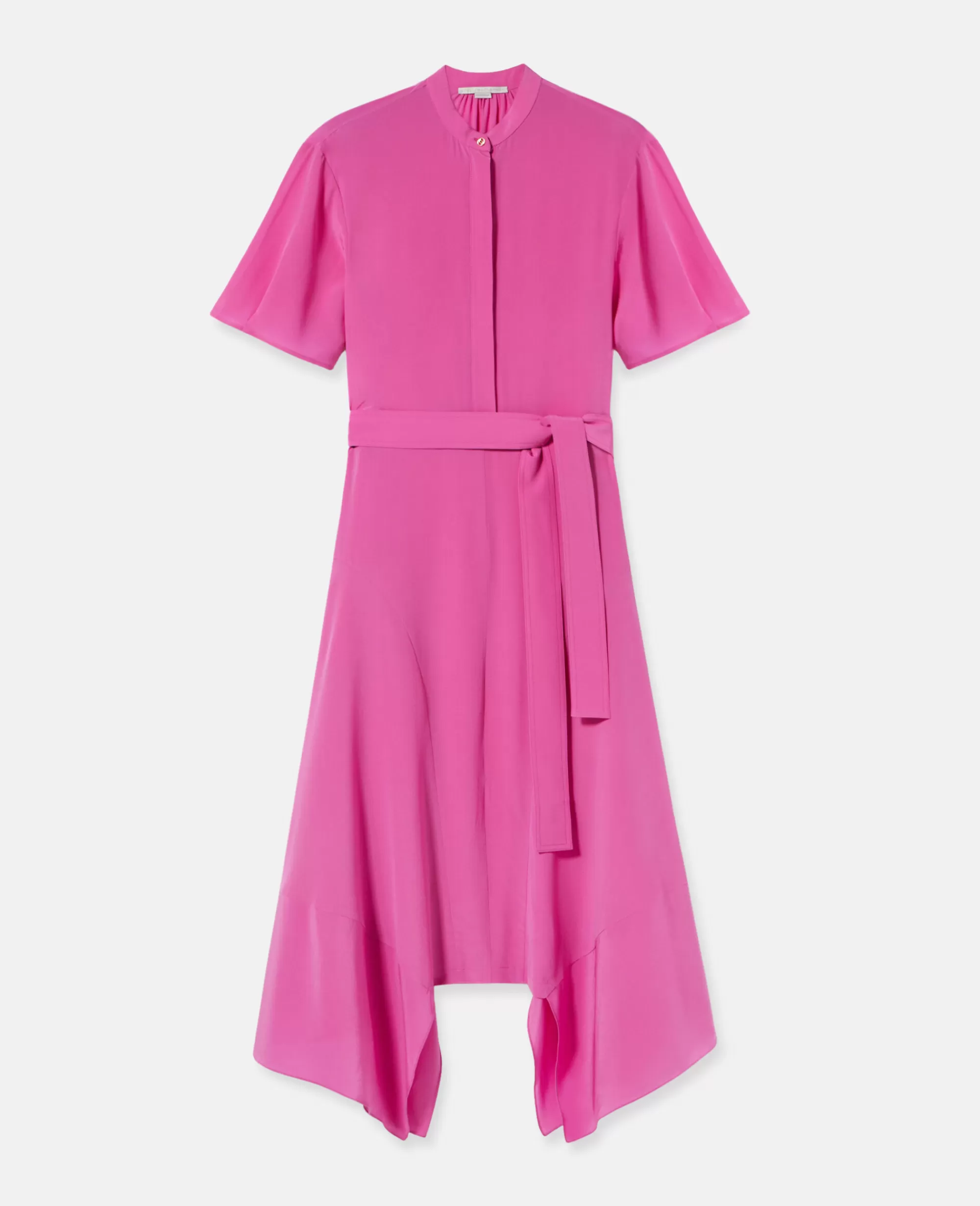 Donna Stella McCartney Abiti>Abito Asimmetrico In Crepe De Chine Di Seta Stella Iconics