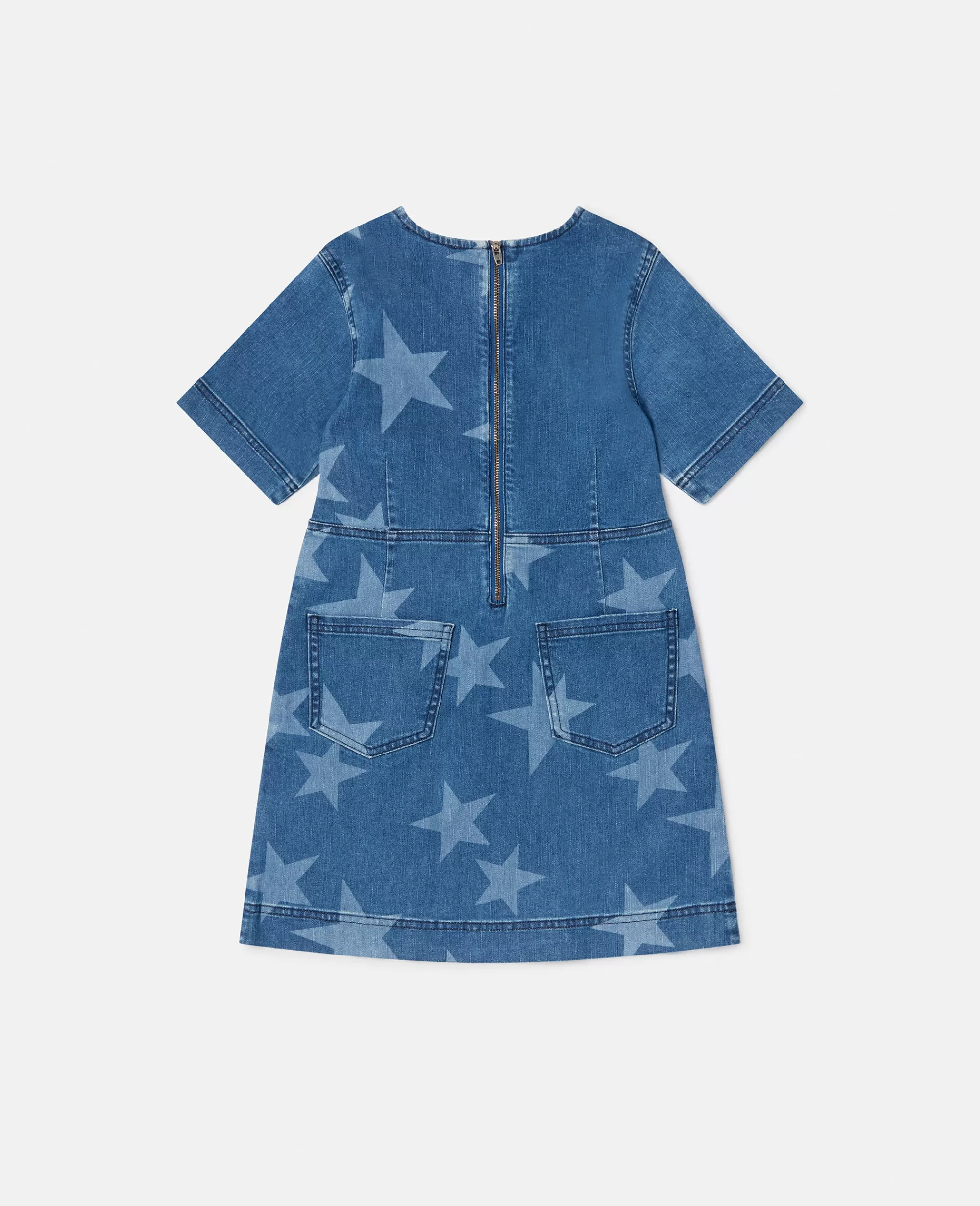 Bambini Stella McCartney Vestiti E Tutine>Abito In Denim Con Stampa Stella