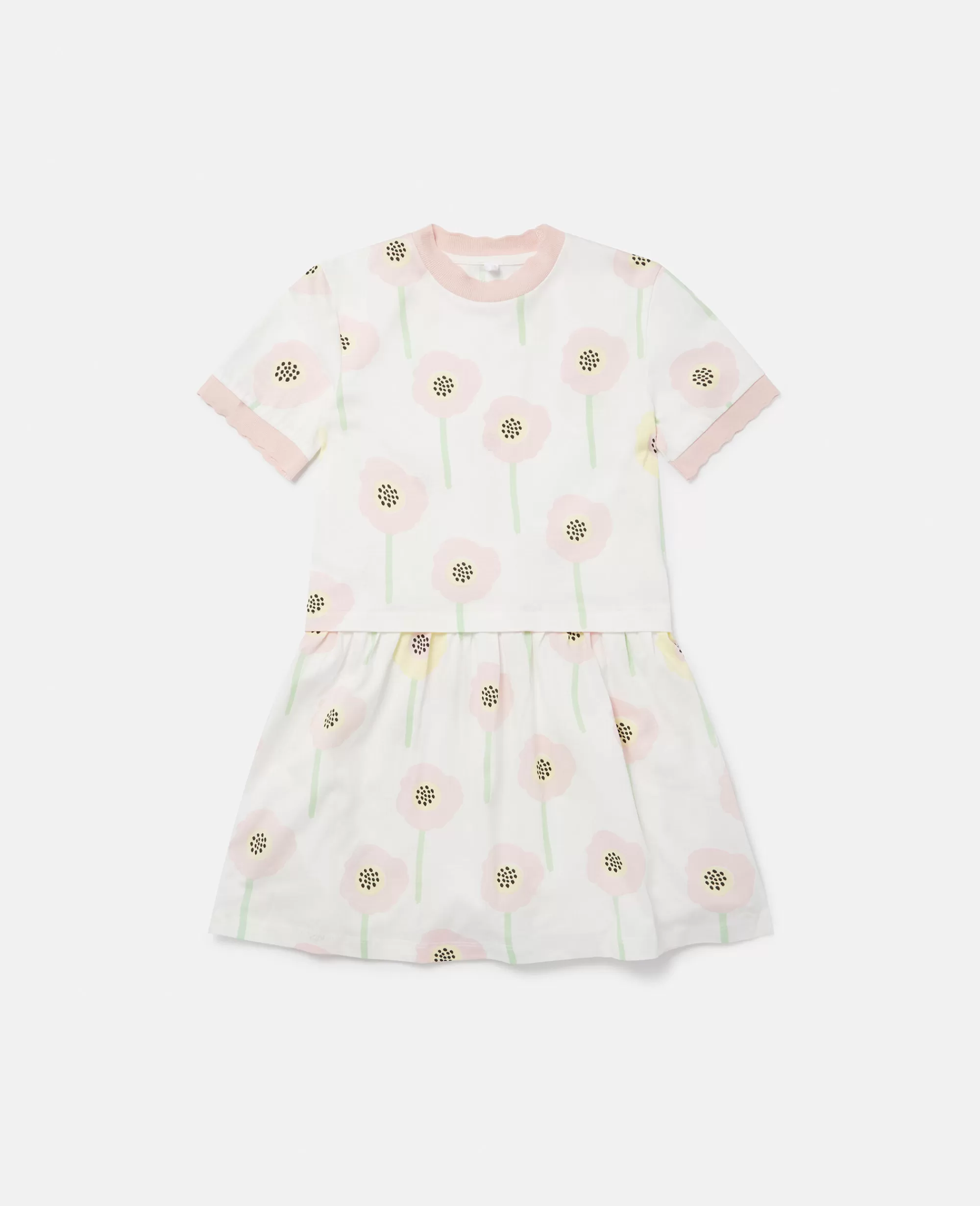 Bambini Stella McCartney Vestiti E Tutine>Abito In Jersey Con Stampa Floreale Grafica