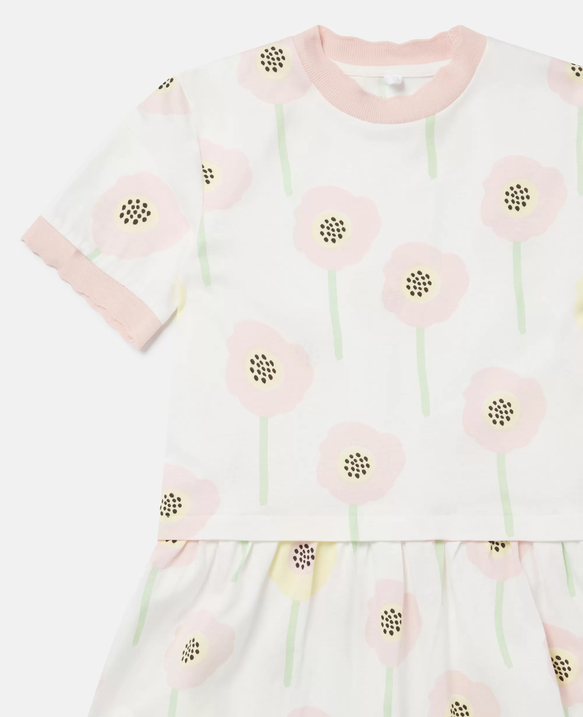 Bambini Stella McCartney Vestiti E Tutine>Abito In Jersey Con Stampa Floreale Grafica