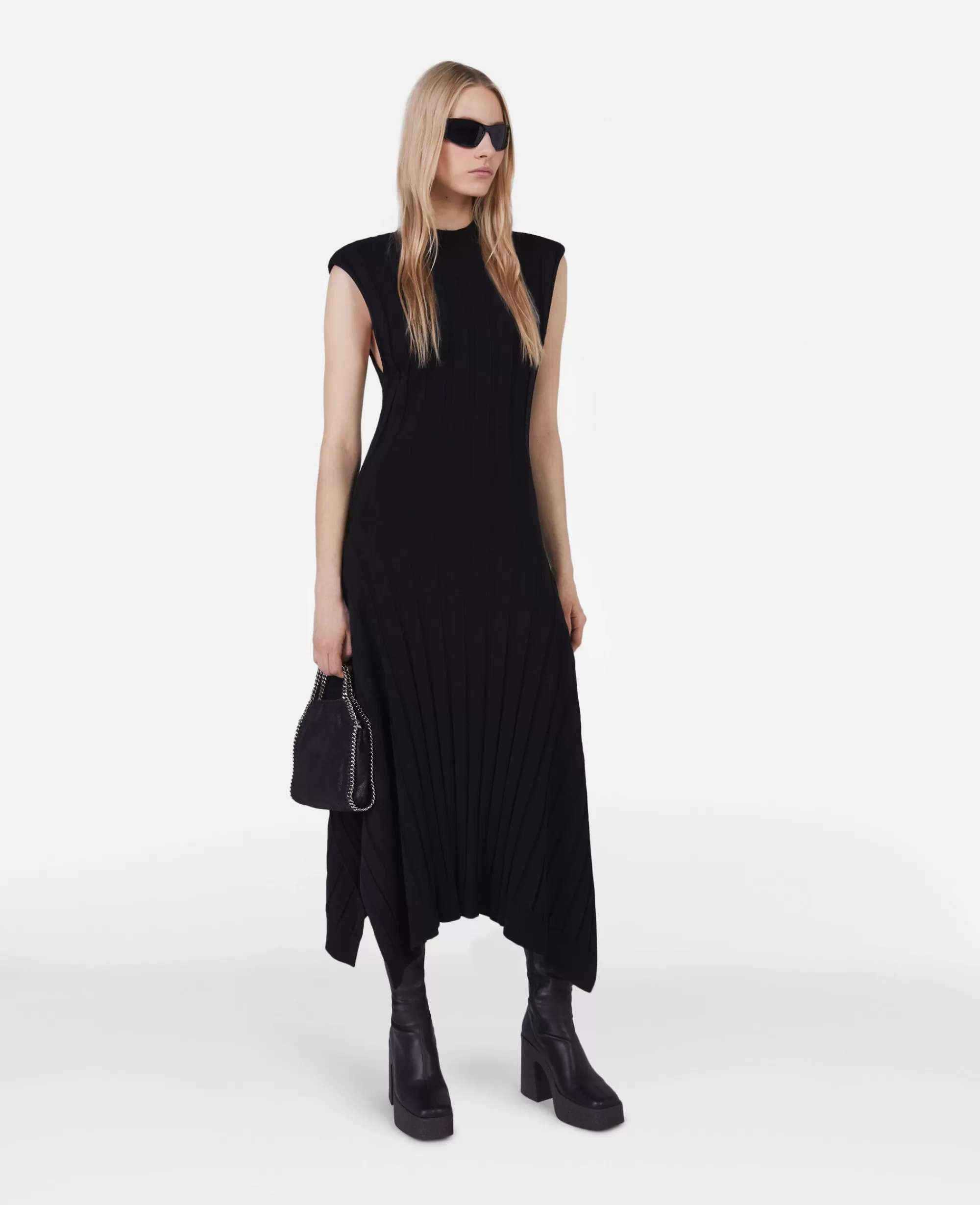 Donna Stella McCartney Abiti>Abito In Maglia A Coste Larghe