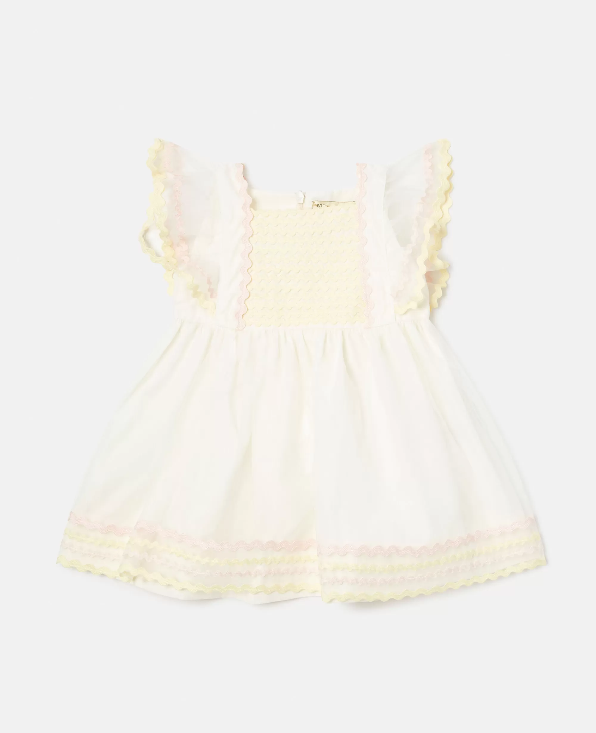 Bambini Stella McCartney Vestiti E Tutine>Abito In Organza Con Ricami