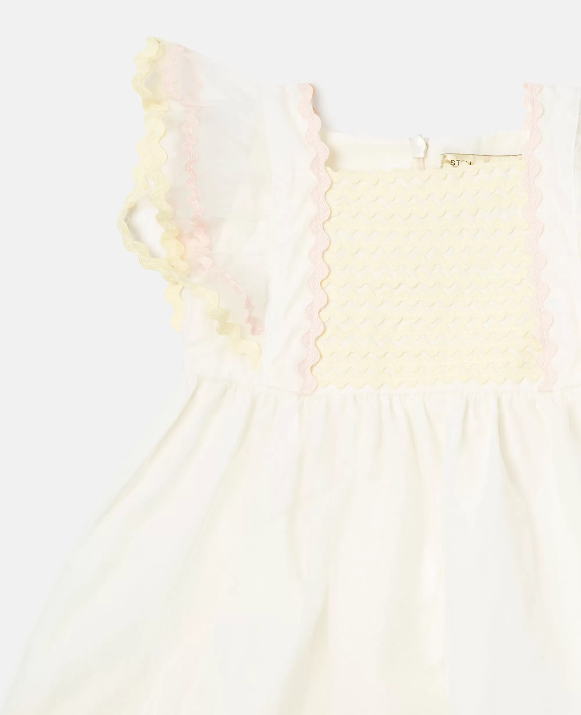 Bambini Stella McCartney Vestiti E Tutine>Abito In Organza Con Ricami