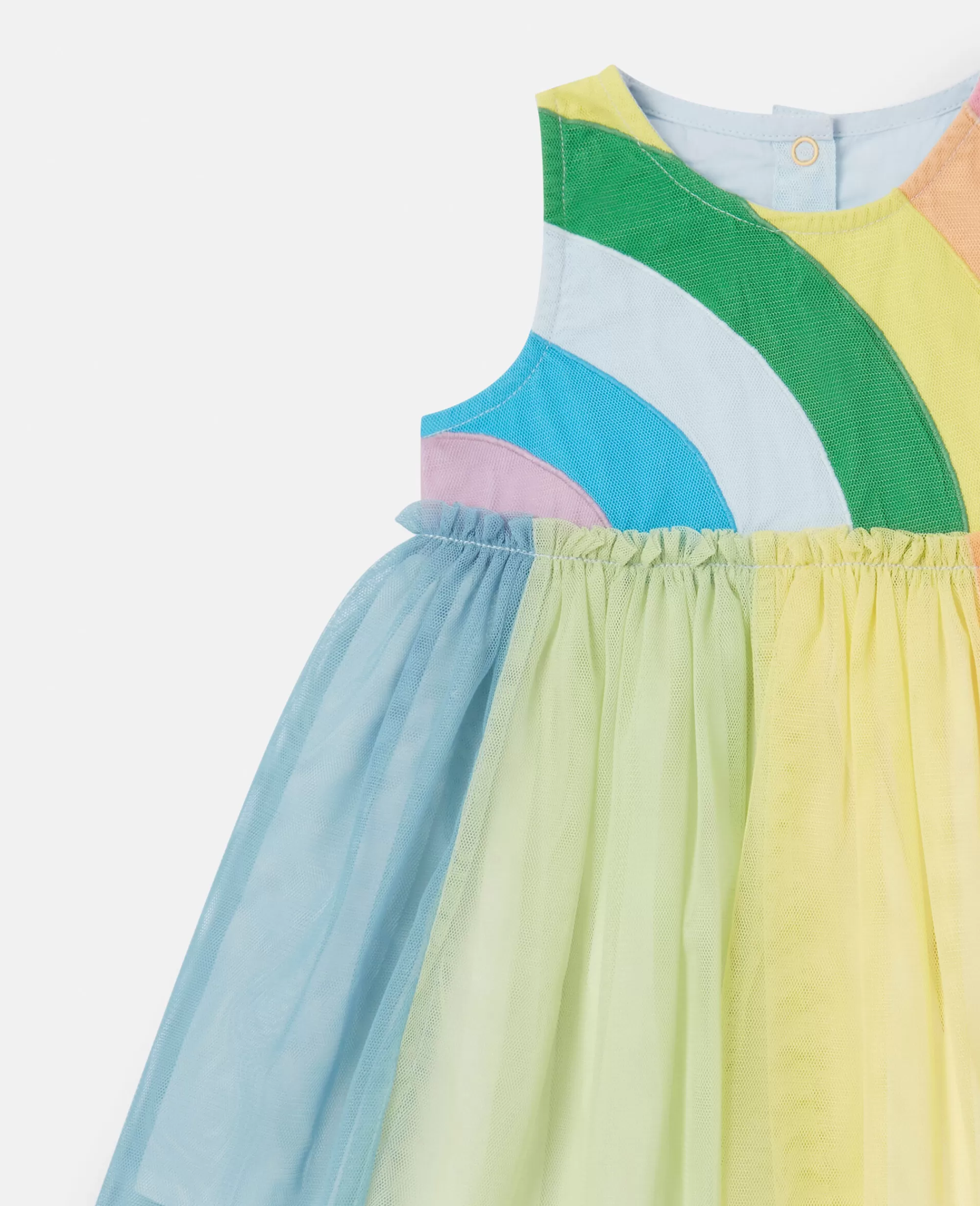 Bambini Stella McCartney Bimba>Abito In Tulle Arcobaleno