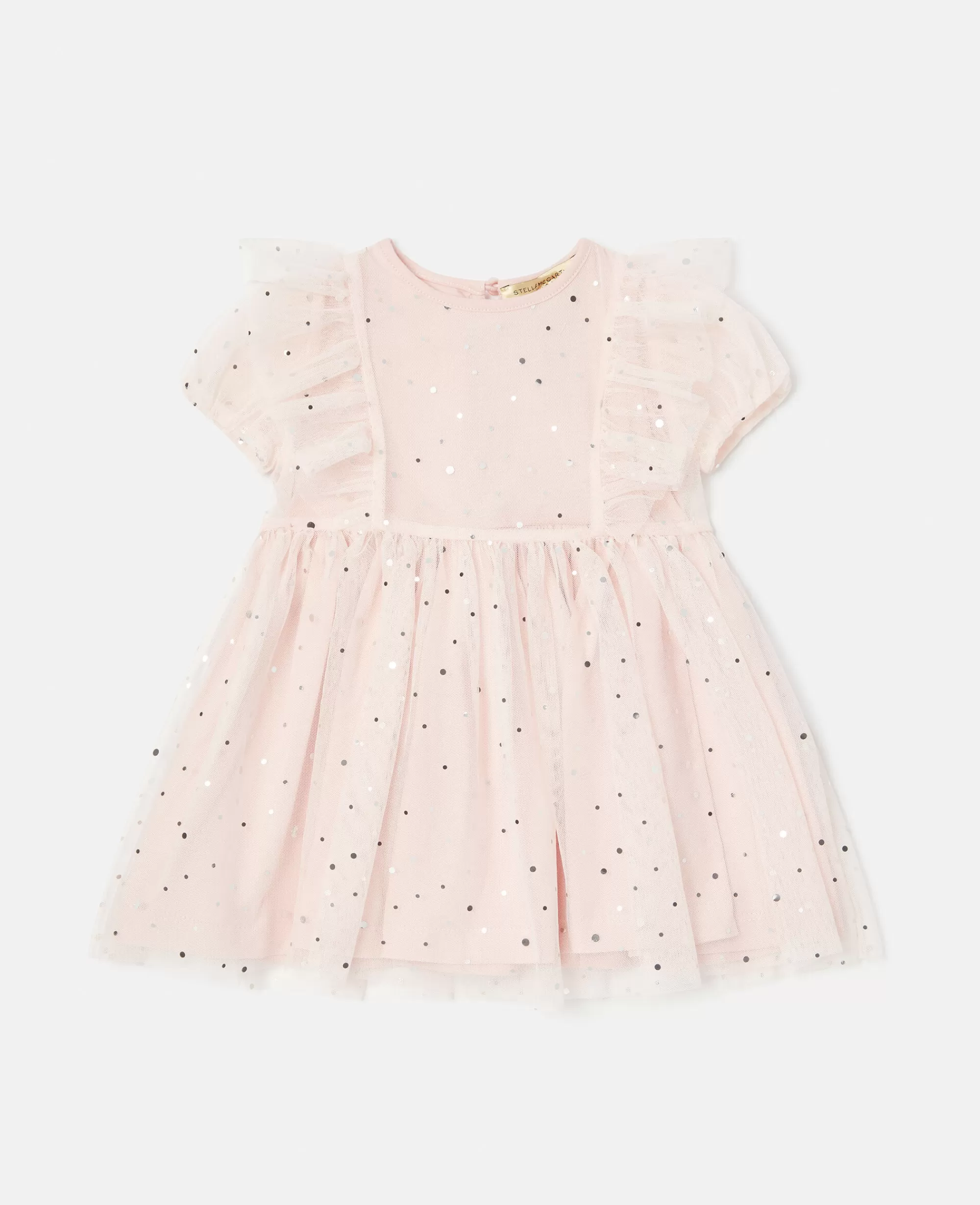 Bambini Stella McCartney Vestiti E Tutine>Abito In Tulle Con Cristalli In Degrade