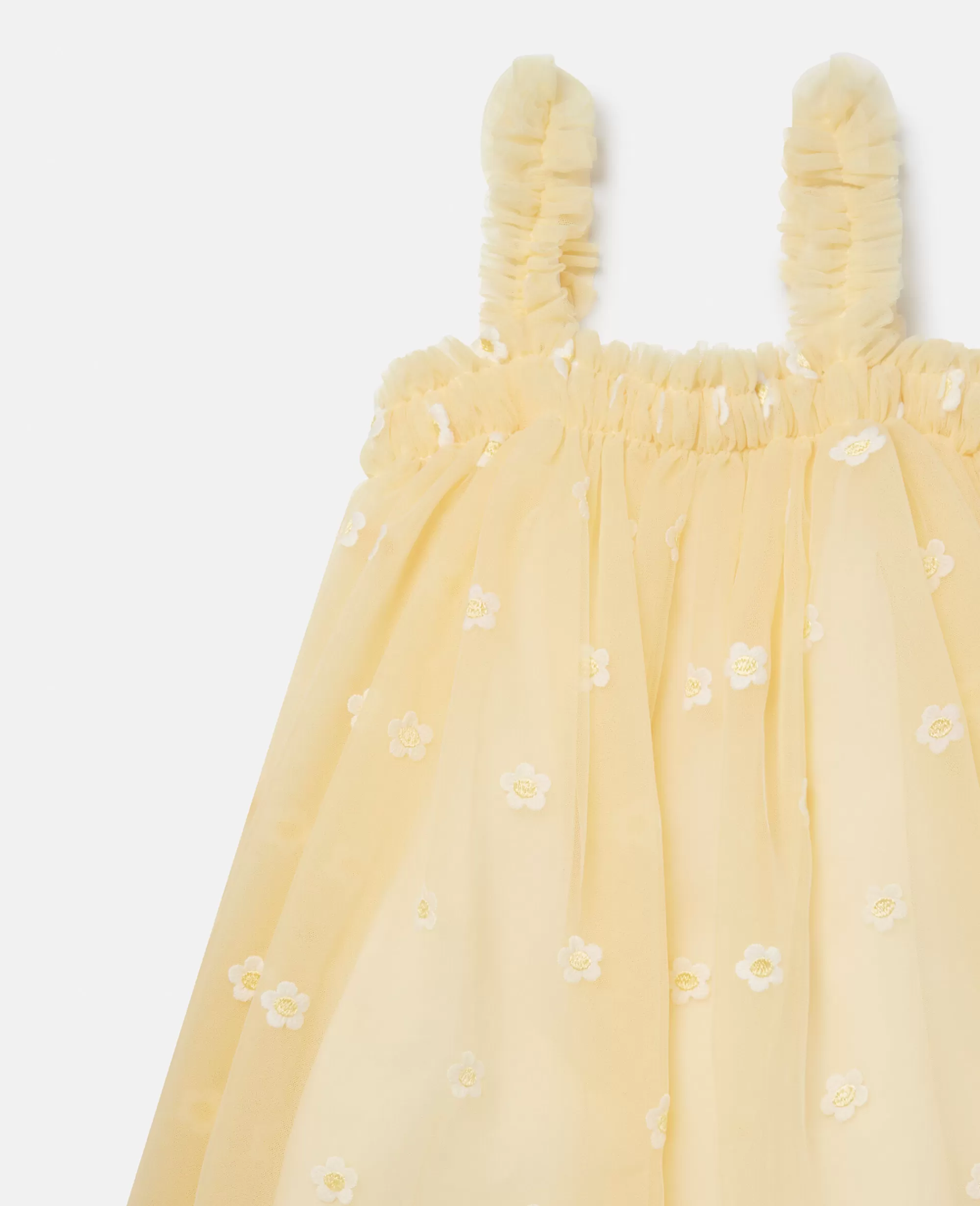 Bambini Stella McCartney Vestiti E Tutine>Abito In Tulle Con Ricamo Margherita