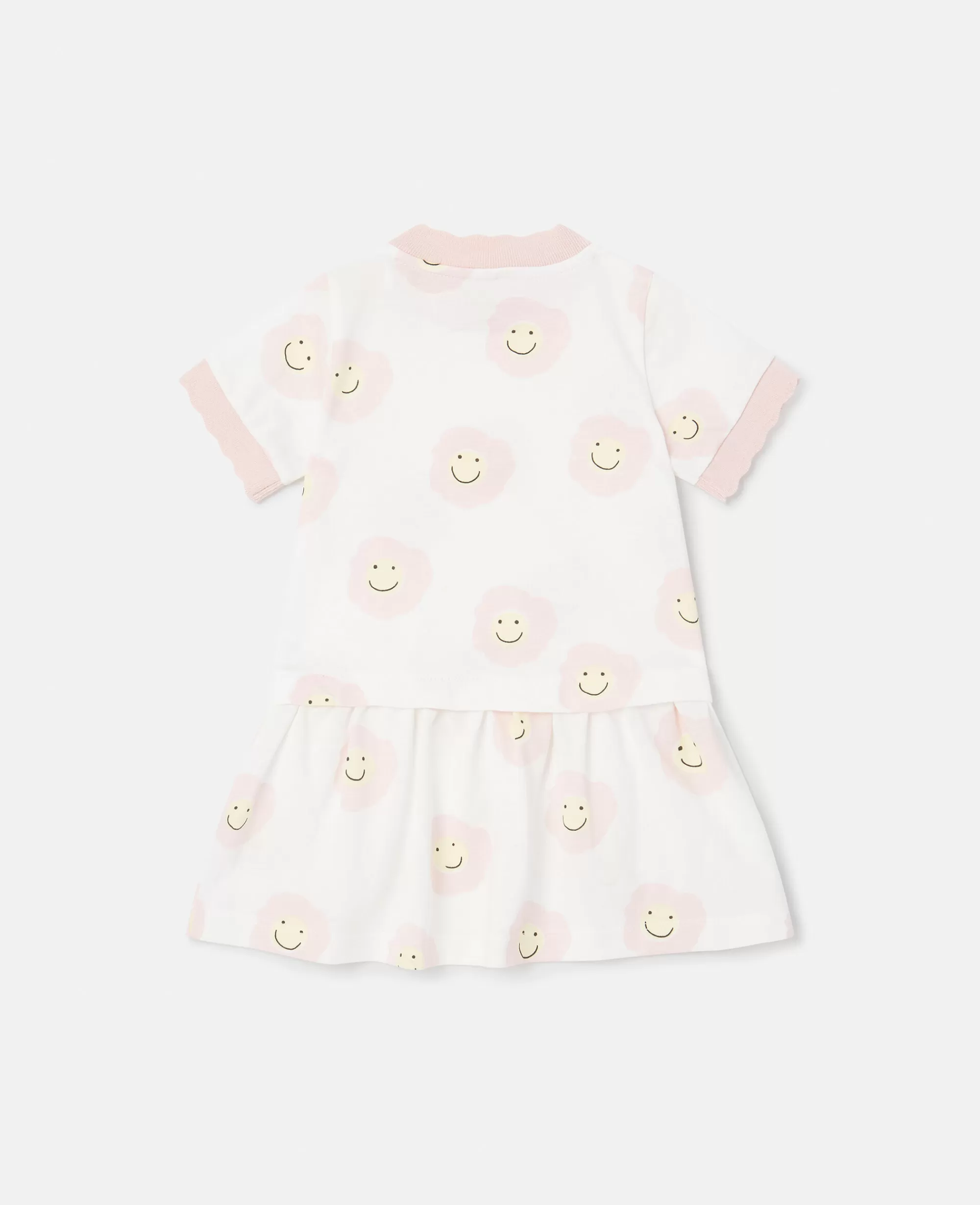 Bambini Stella McCartney Bimba>Abito Maglietta Con Stampa A Fiori Sorridenti