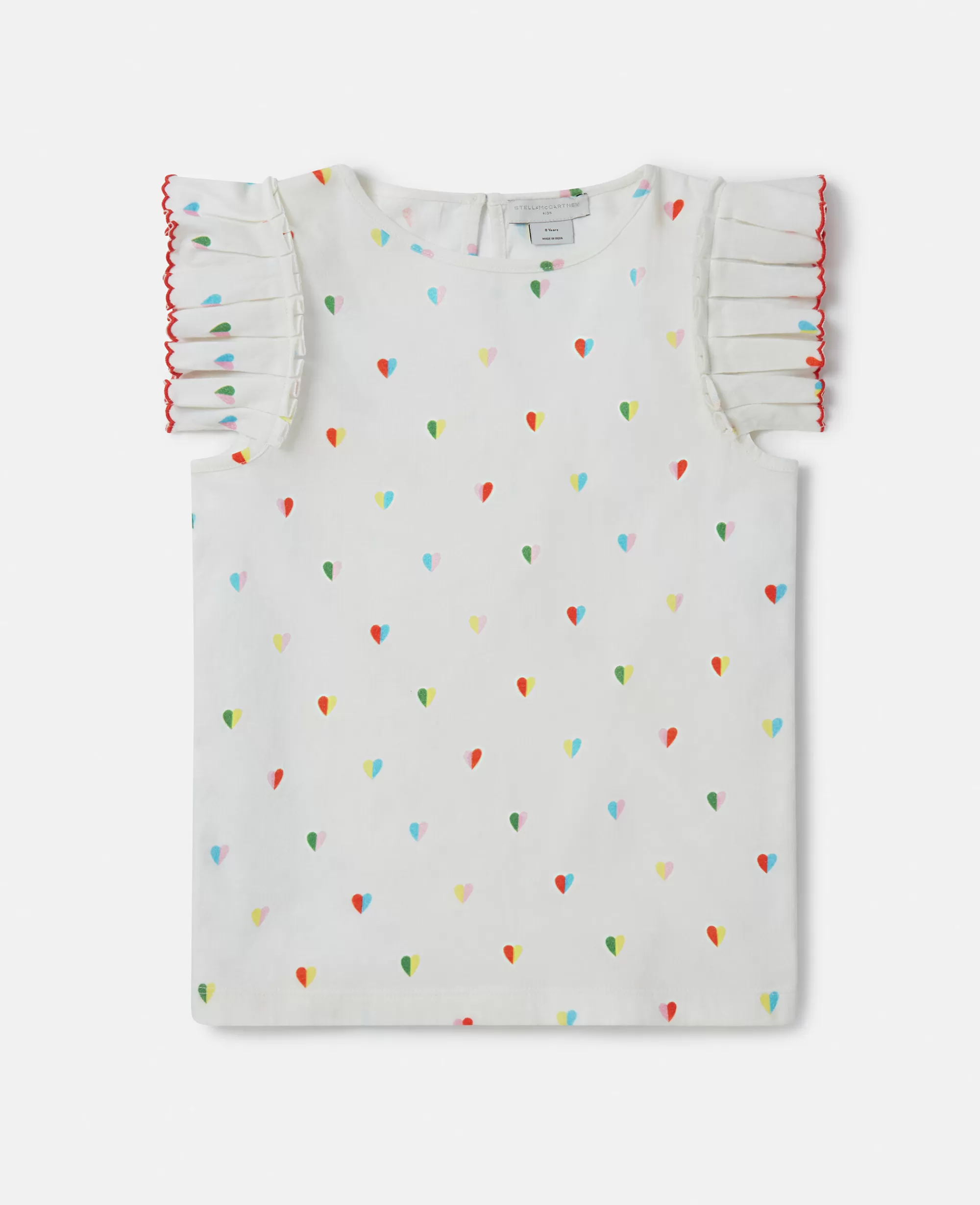 Bambini Stella McCartney T-Shirt>Abito Maglietta Con Stampa Cuore