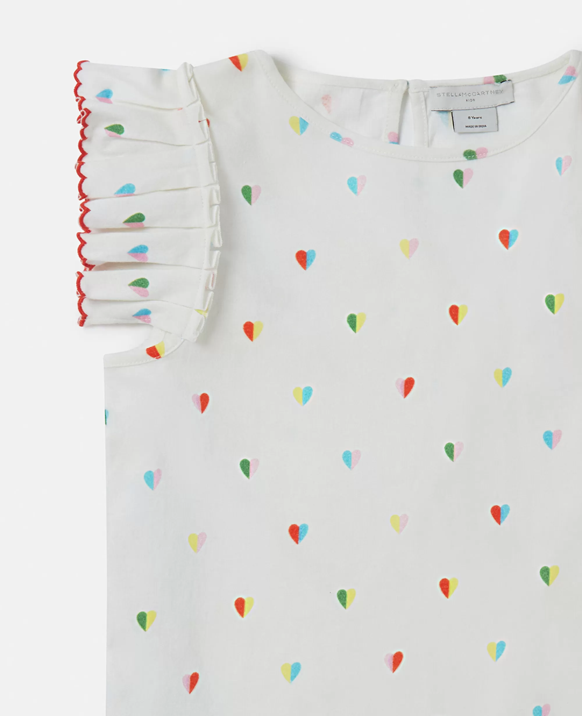 Bambini Stella McCartney T-Shirt>Abito Maglietta Con Stampa Cuore