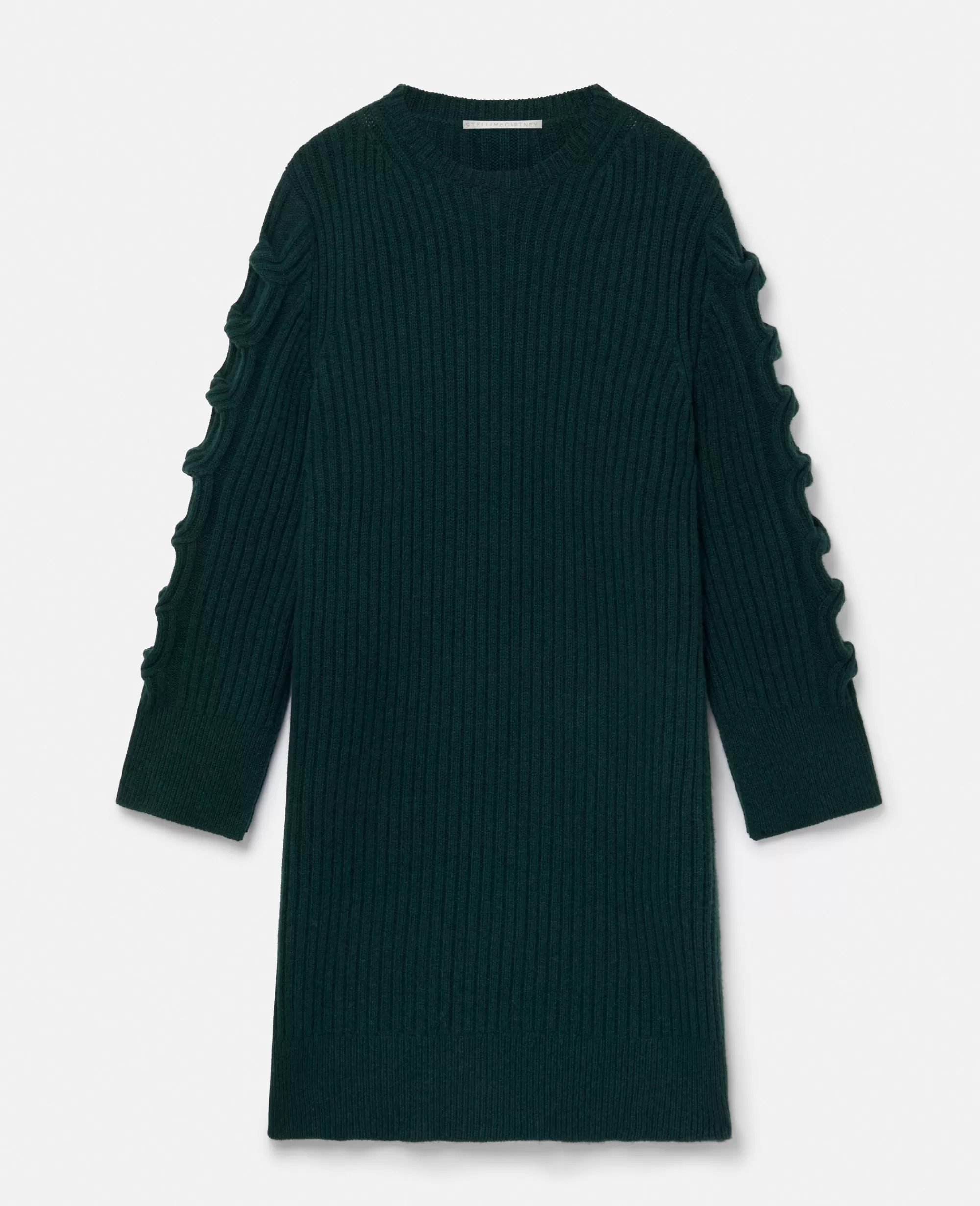 Donna Stella McCartney Abiti>Abito Maglione Intrecciato In Cashmere Rigenerato