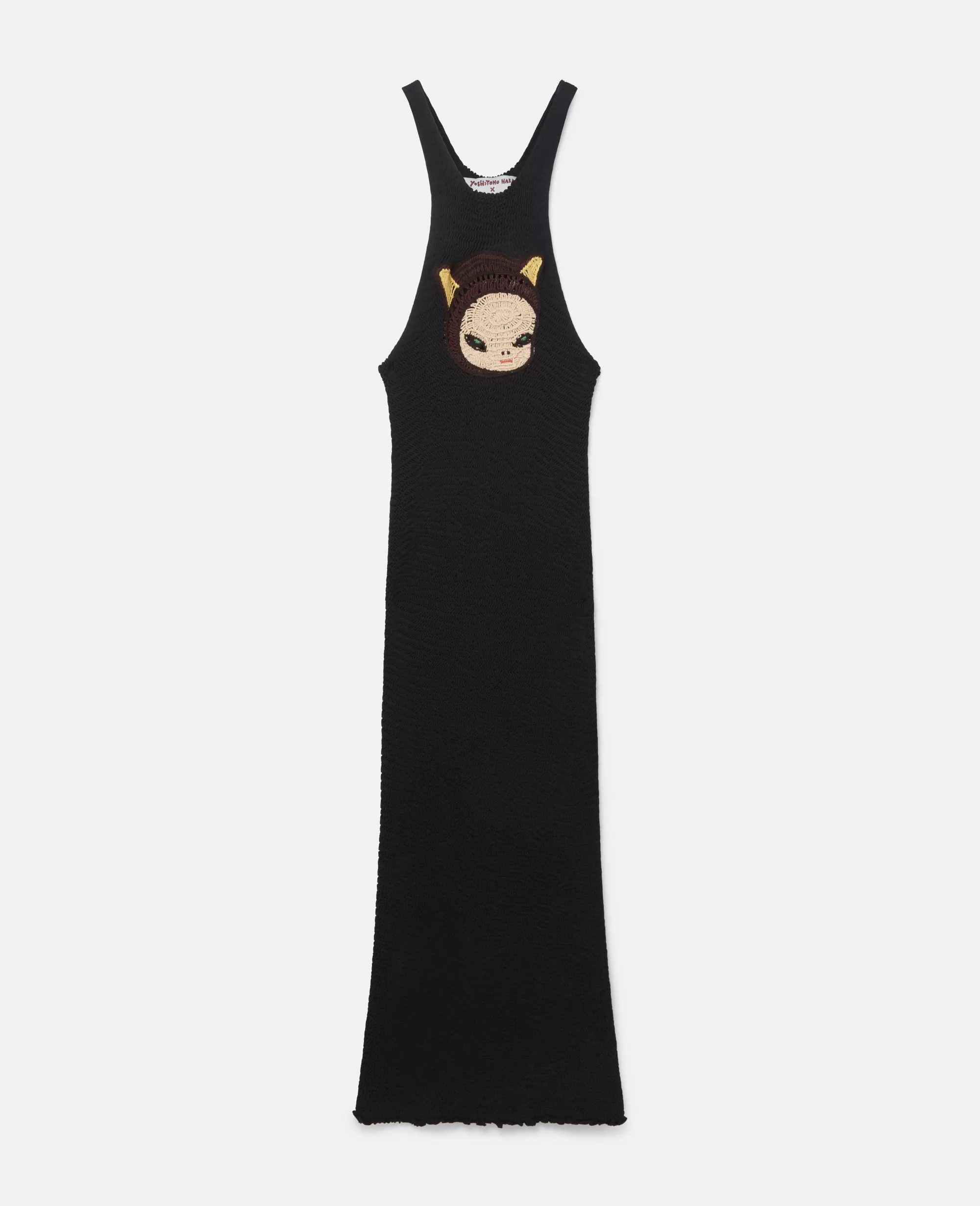 Donna Stella McCartney Abiti>Abito Midi Racerback Con Patch Uncinetto Upset Kitty