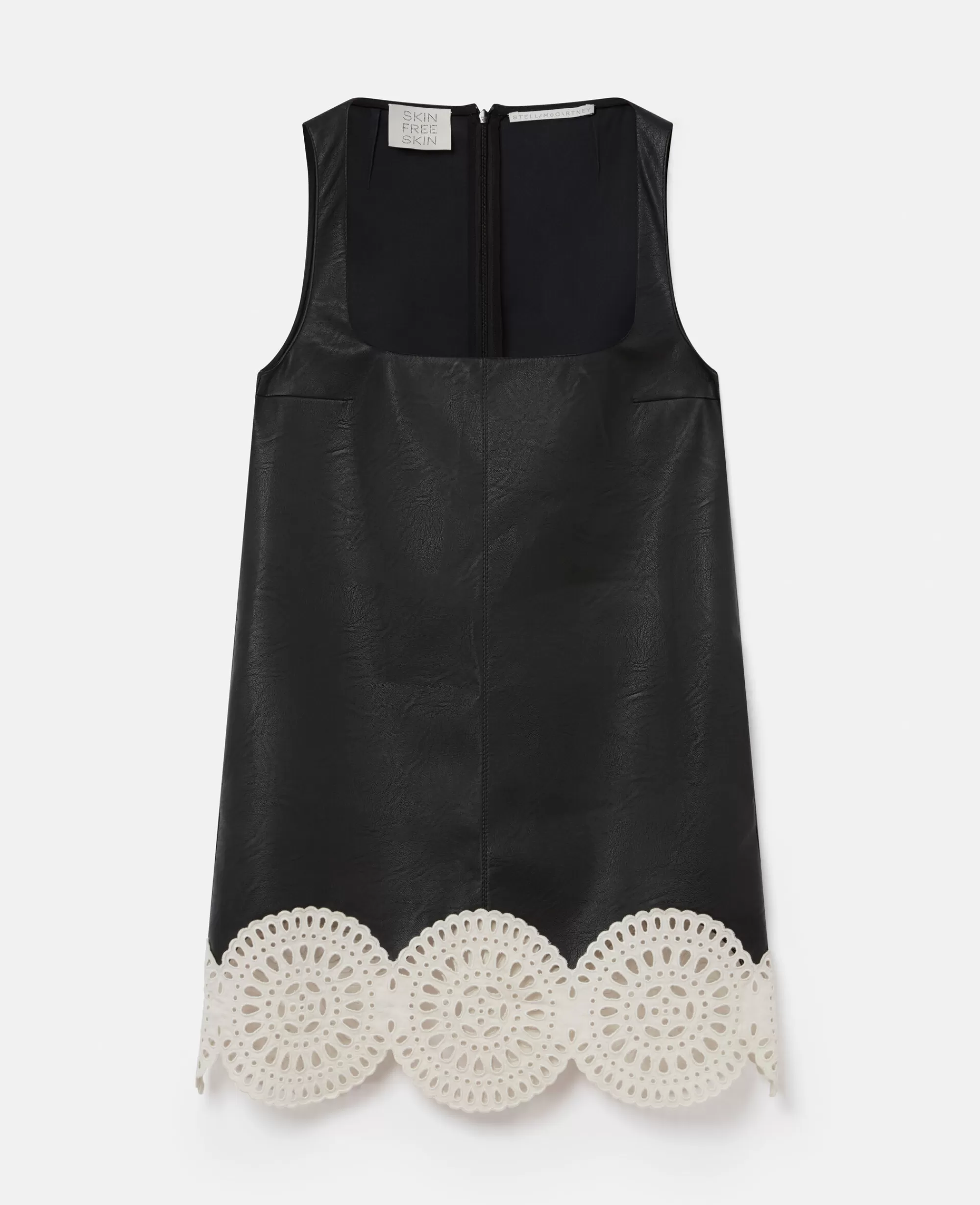 Donna Stella McCartney Abiti>Abito Mini In Alter Mat Con Finiture In Sangallo