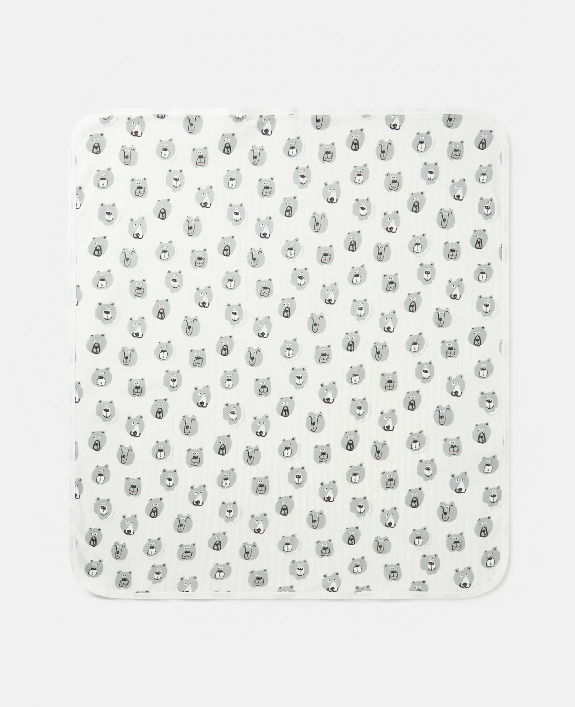 Bambini Stella McCartney Bimbo>Bear Print Reversible Blanket