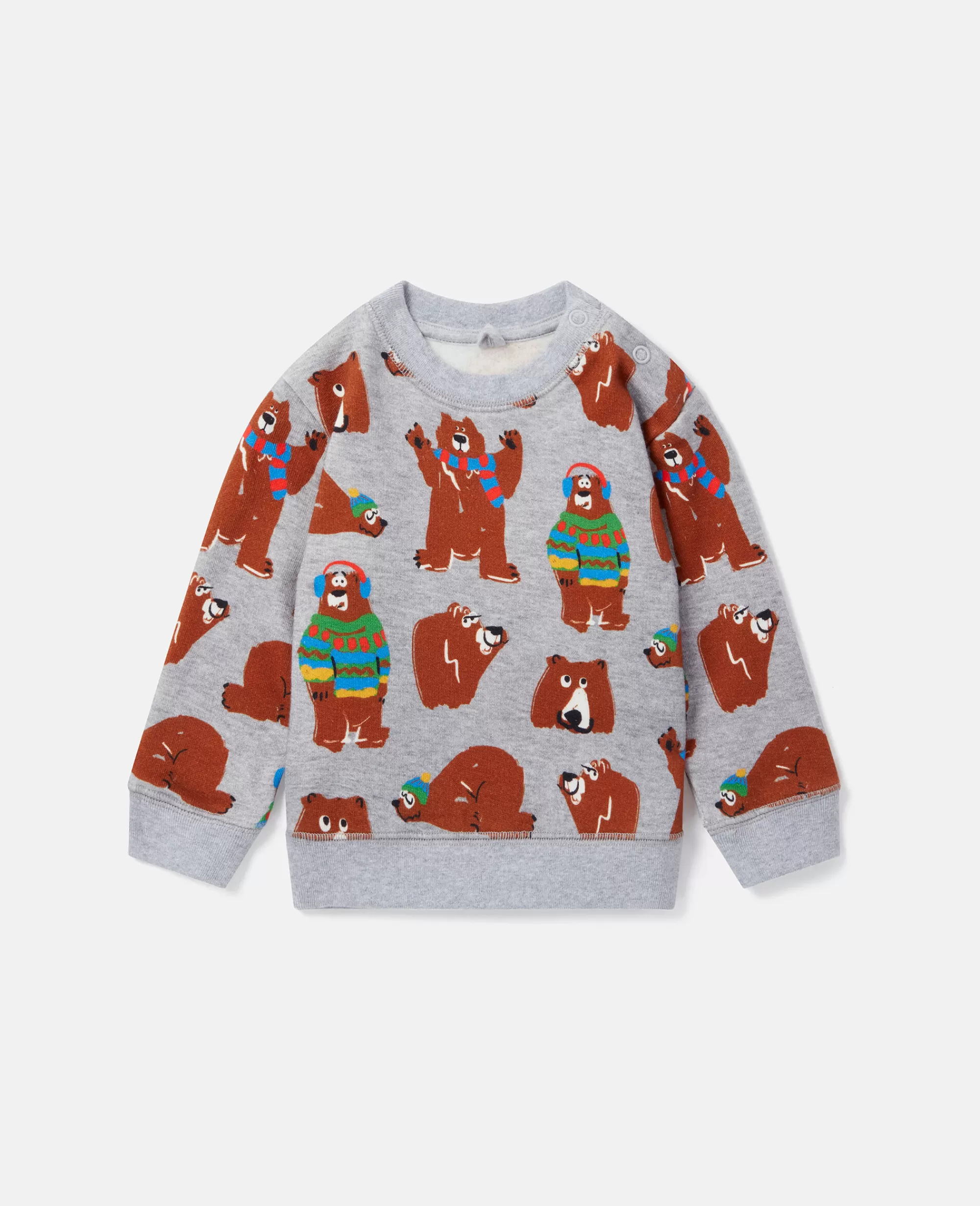 Bambini Stella McCartney T-Shirt>Bear Print Sweatshirt