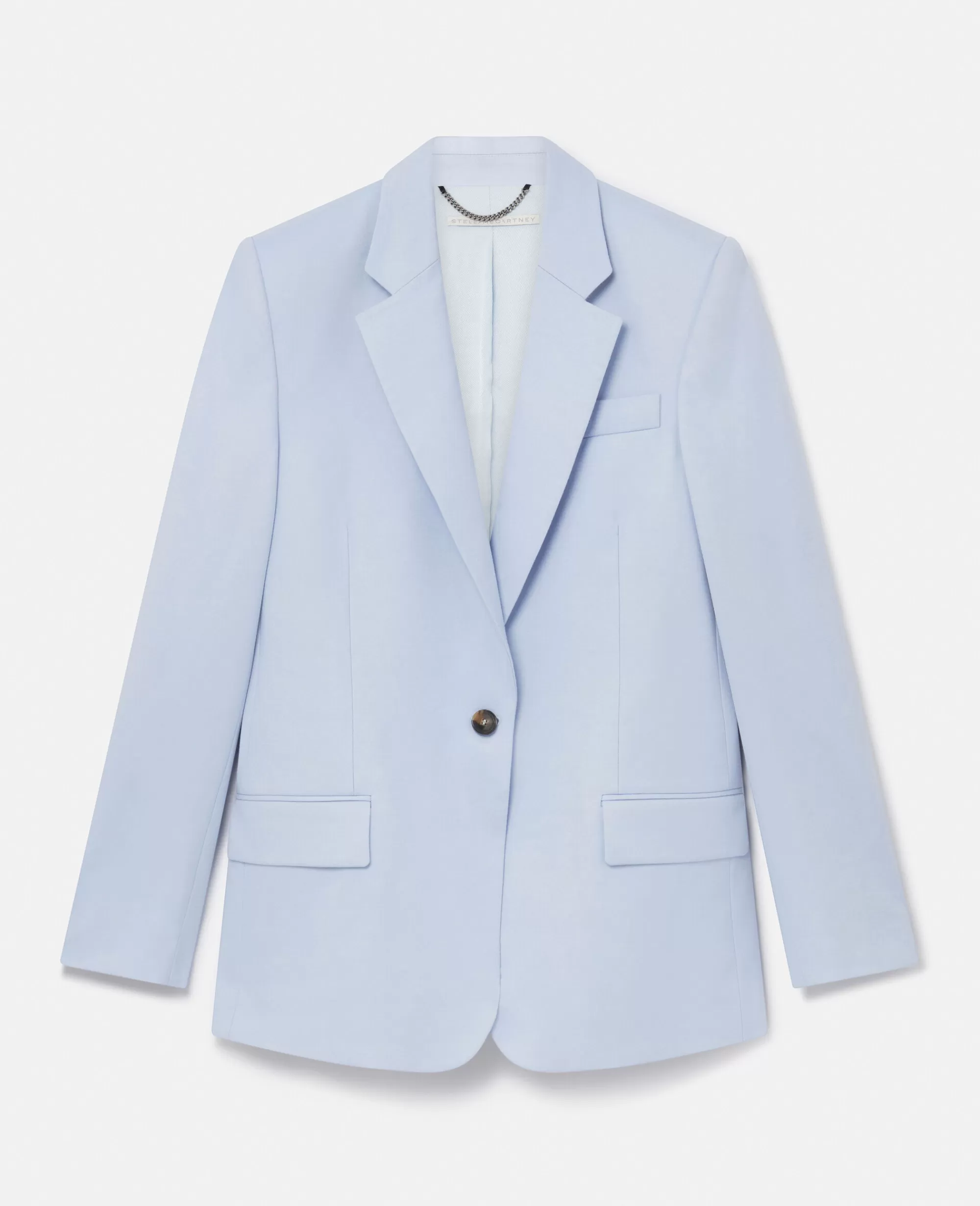 Donna Stella McCartney Capi Sartoriali>Blazer Boyfriend Slim Fit In Flanella Di Lana