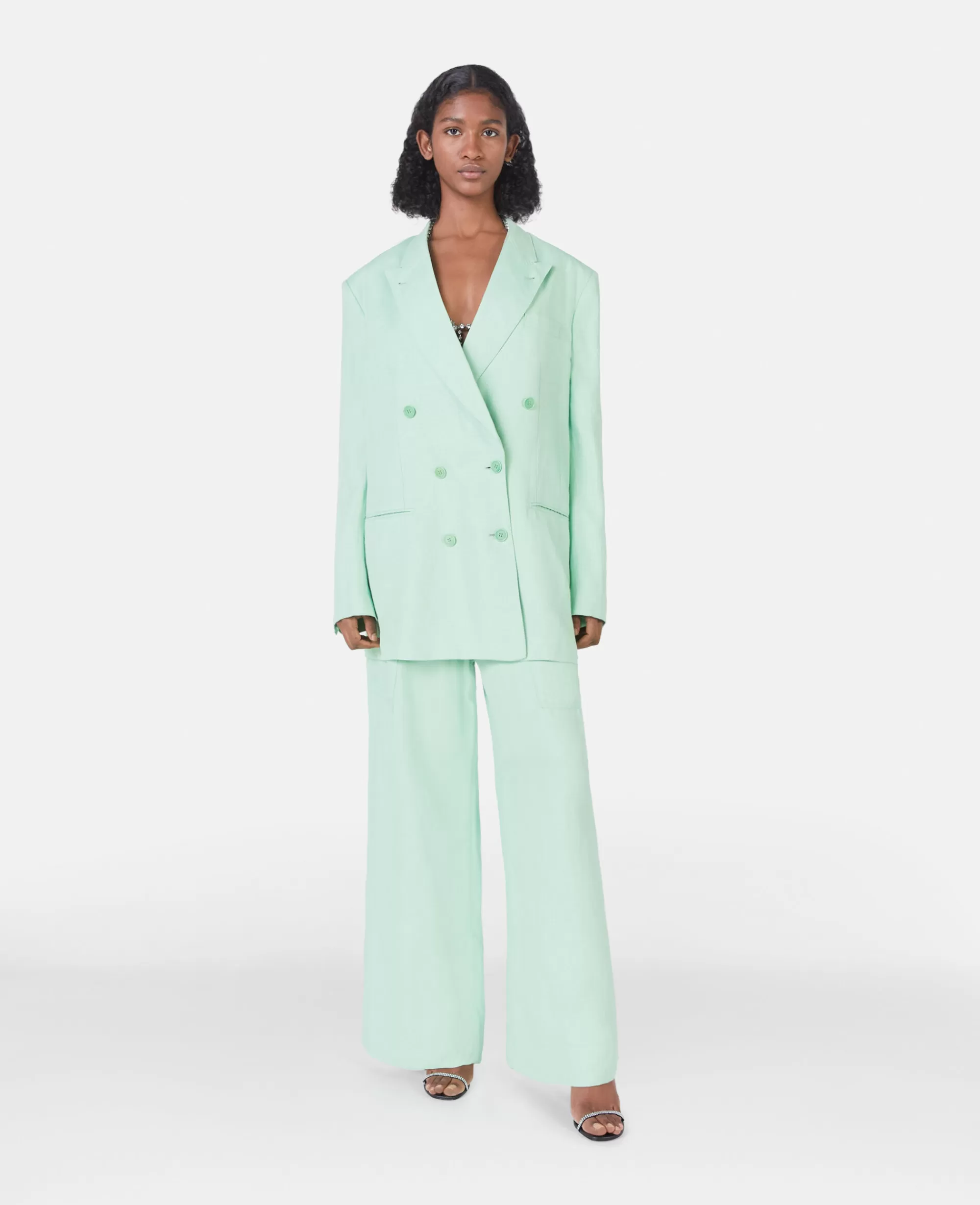 Donna Stella McCartney Capi Sartoriali>Blazer Doppiopetto Oversize