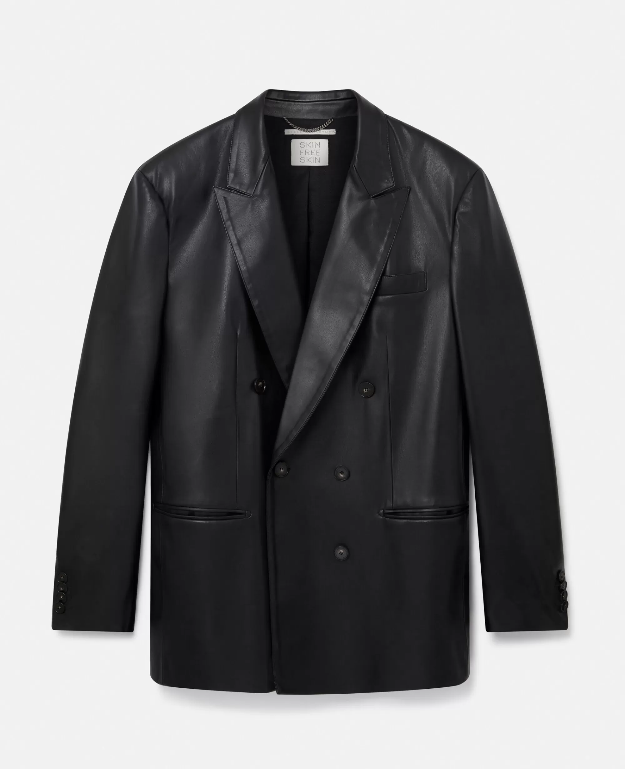 Donna Stella McCartney Giacche E Cappotti>Blazer Doppiopetto Oversize In Alter Mat