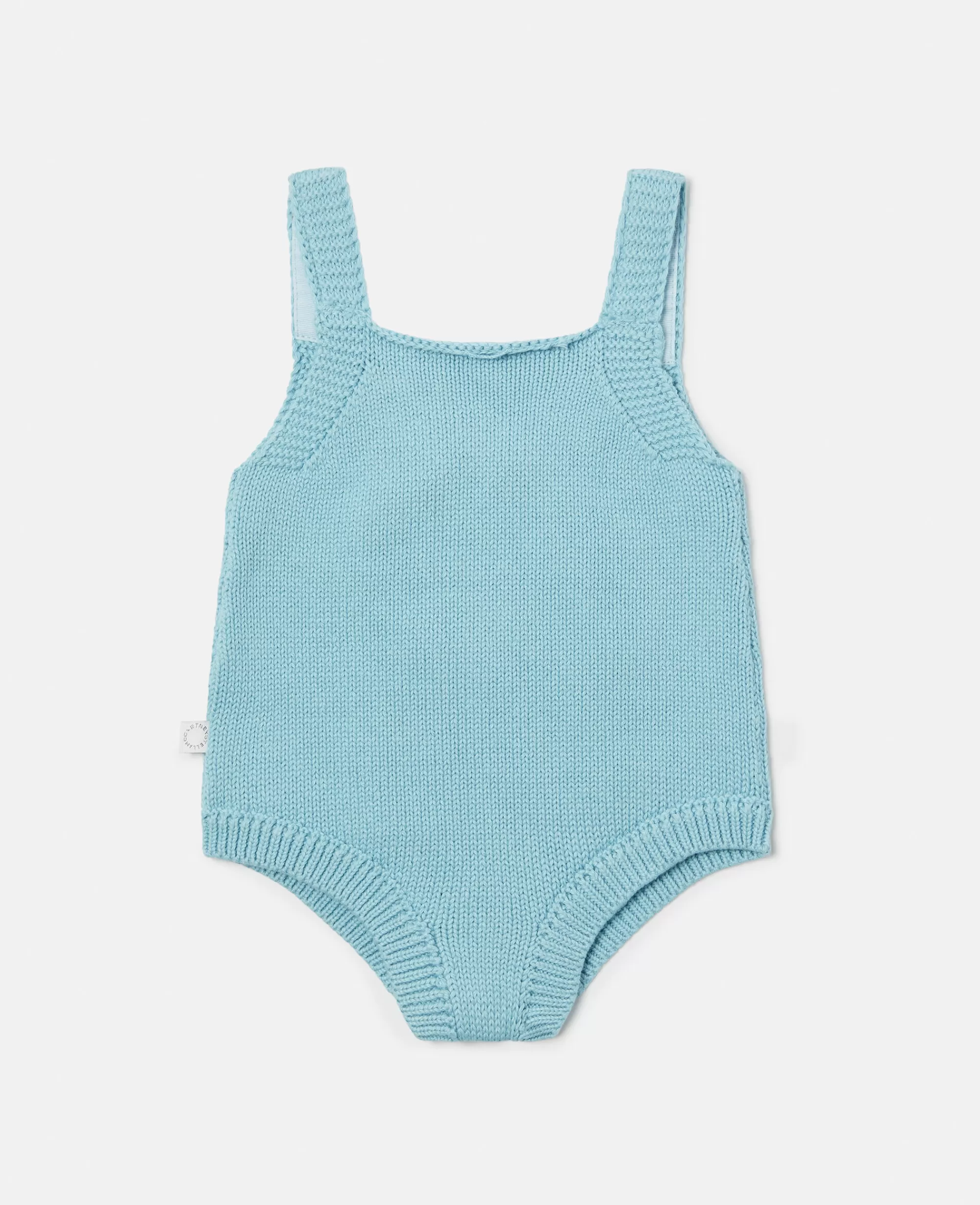 Bambini Stella McCartney Bimbo>Body In Maglia Con Intarsio Leone