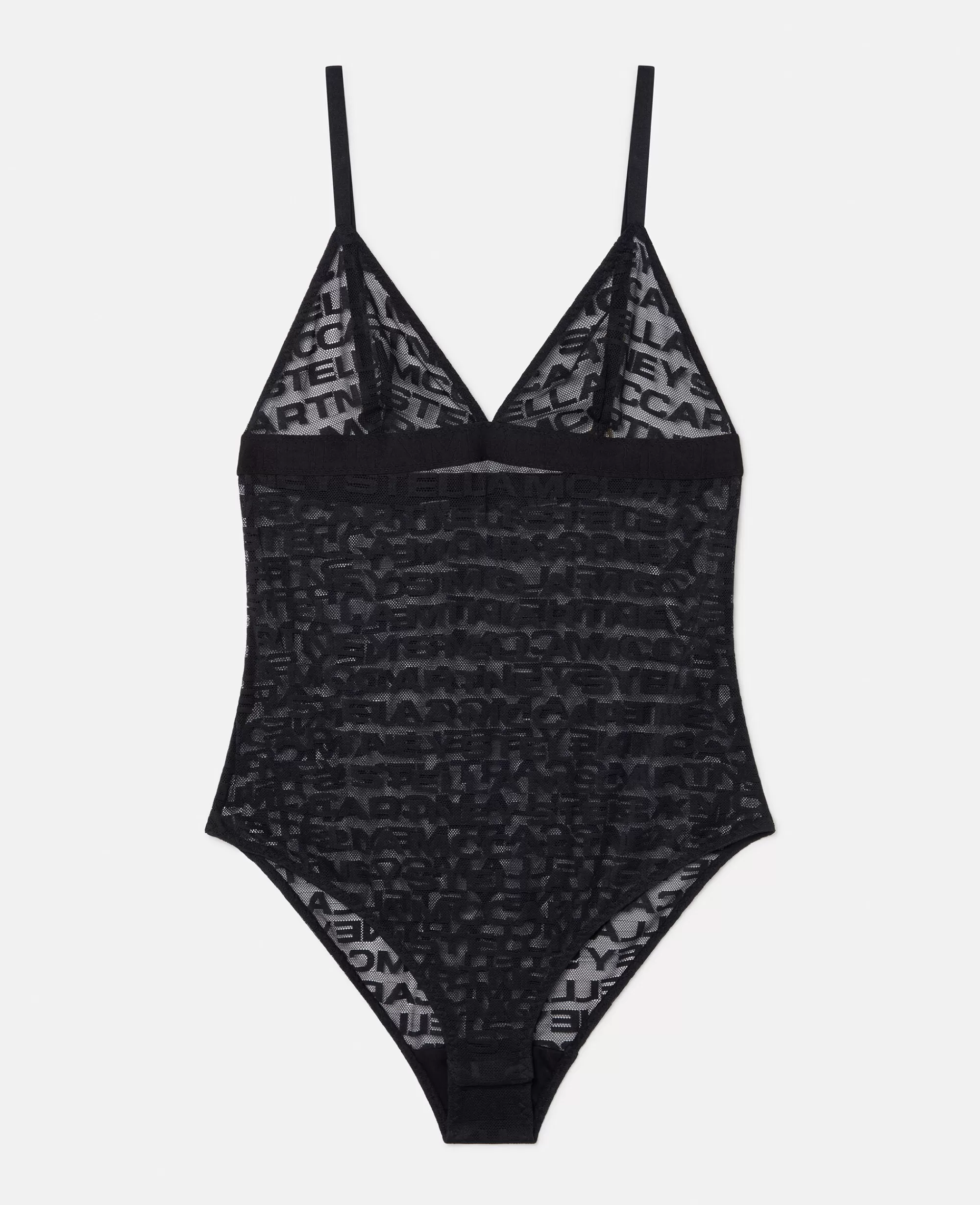 Donna Stella McCartney Lingerie E Sleepwear>Body In Rete Con Monogramma