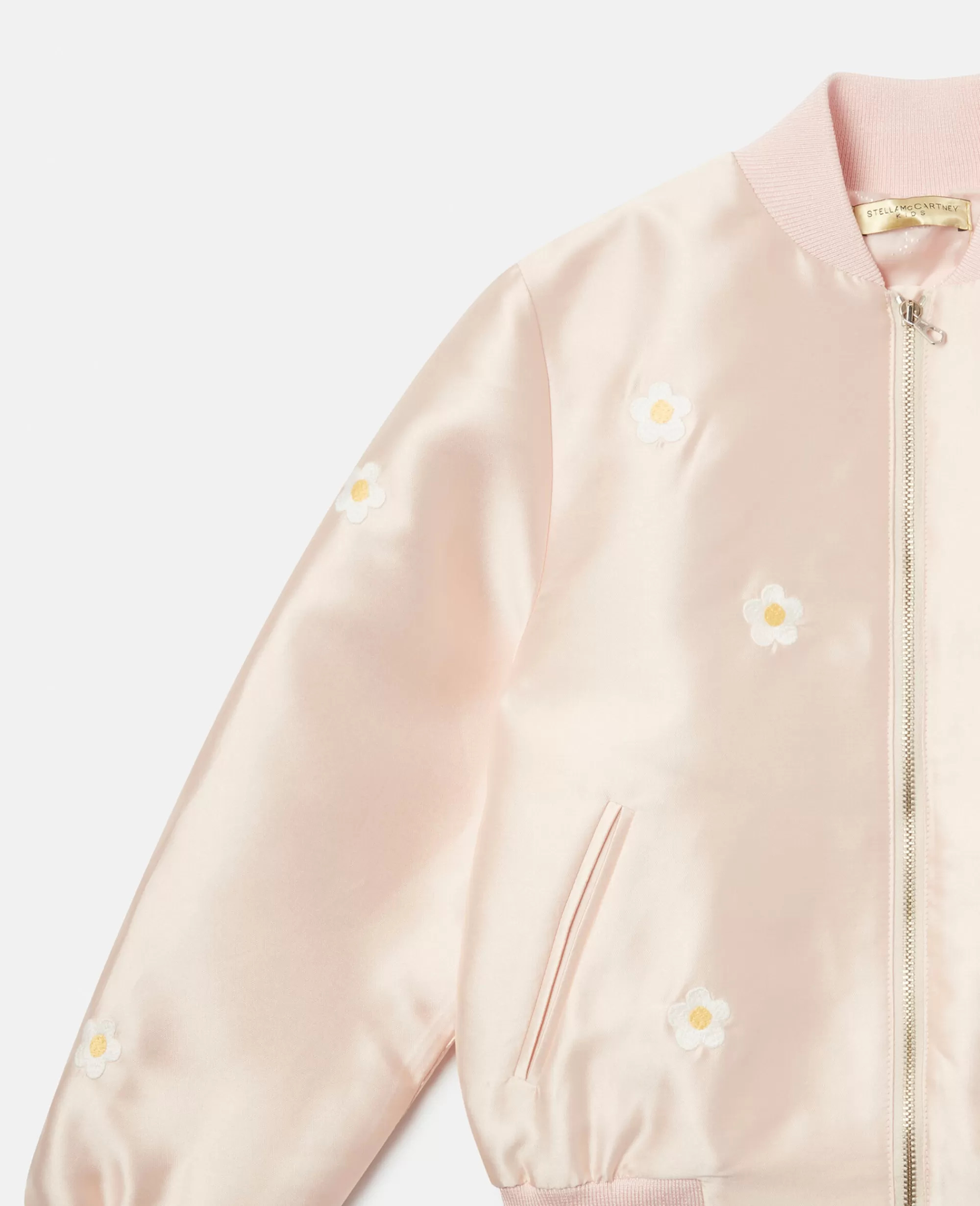 Bambini Stella McCartney Capispalla>Bomber Con Ricamo Margherita