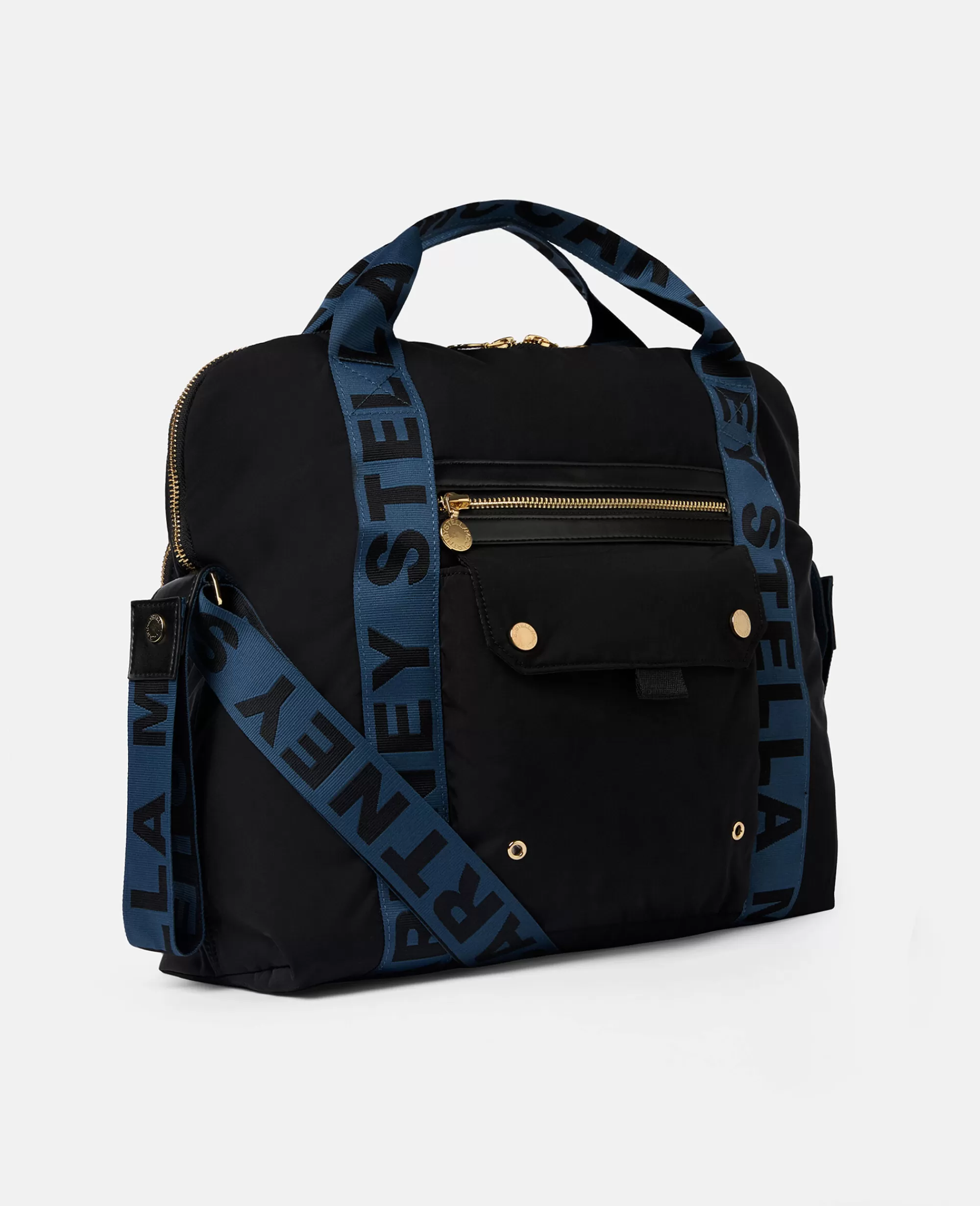 Bambini Stella McCartney Bimbo>Borsa Fasciatoio A Tracolla Con Logo Stella