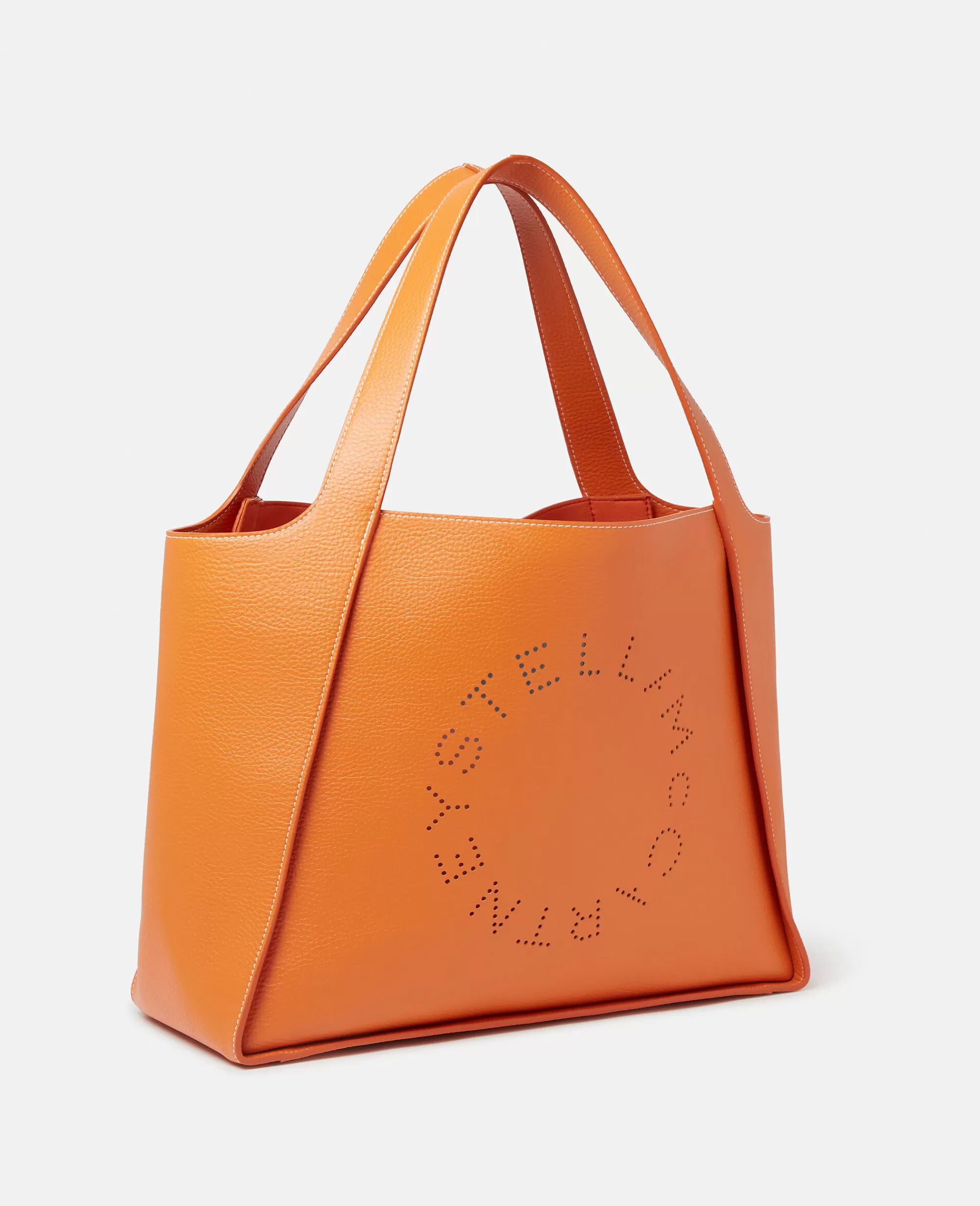 Donna Stella McCartney Stella Logo>Borsa Tote In Alter Mat Pieno Fiore Stella Logo