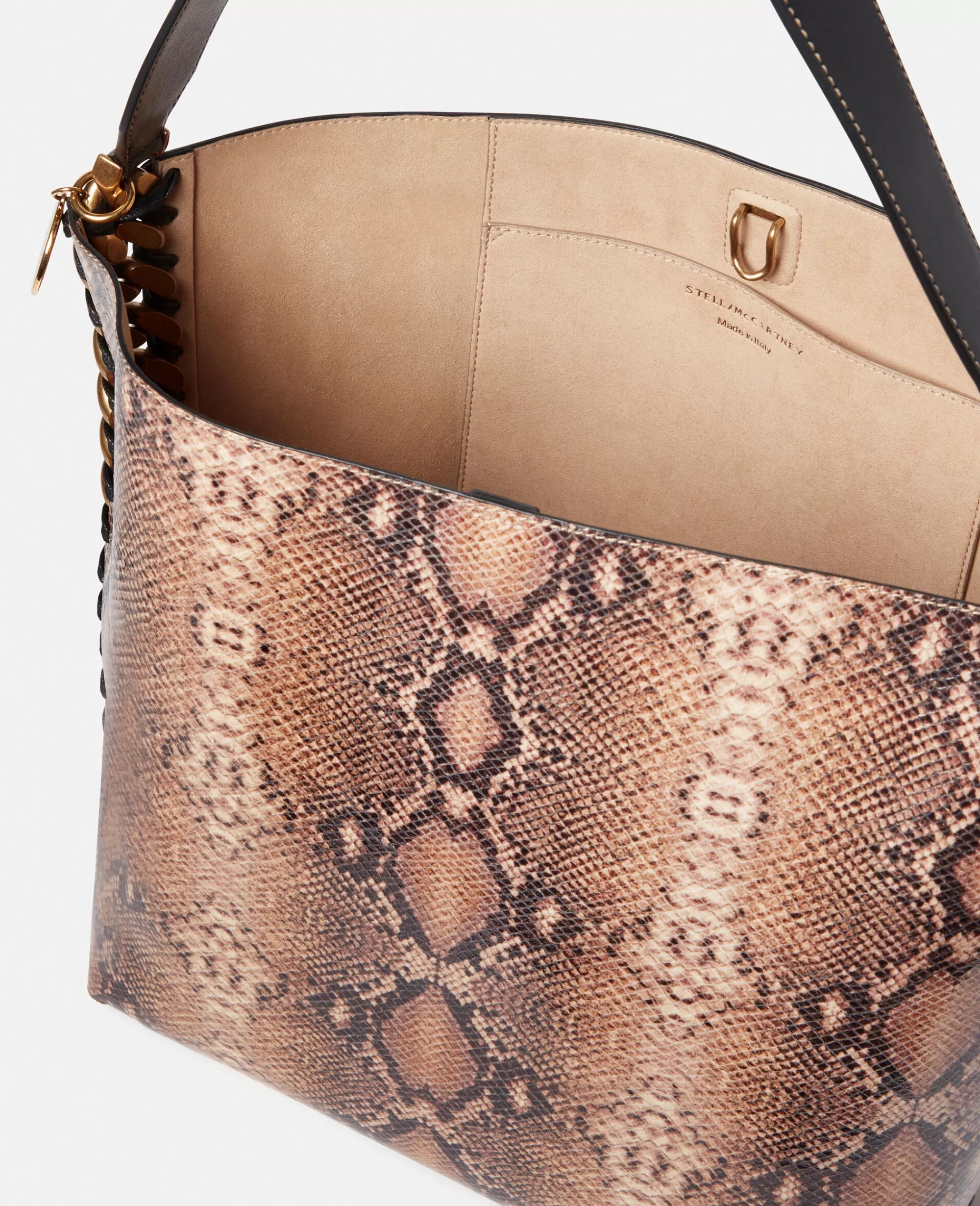 Donna Stella McCartney Borsa Frayme>Borsa Tote In Alter Python Frayme