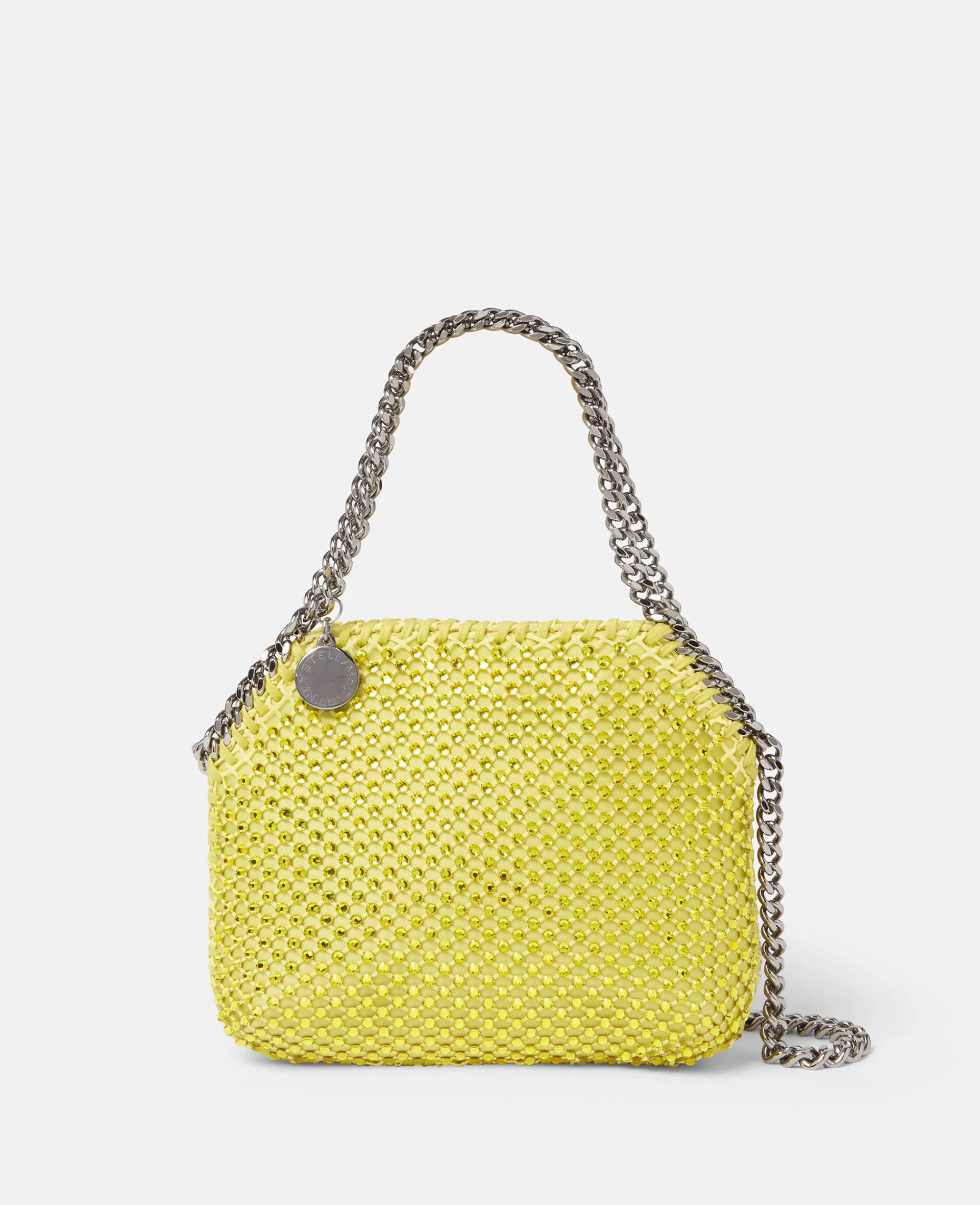 Donna Stella McCartney L'Iconica Falabella>Borsa Tote Mini Falabella In Rete Con Cristalli