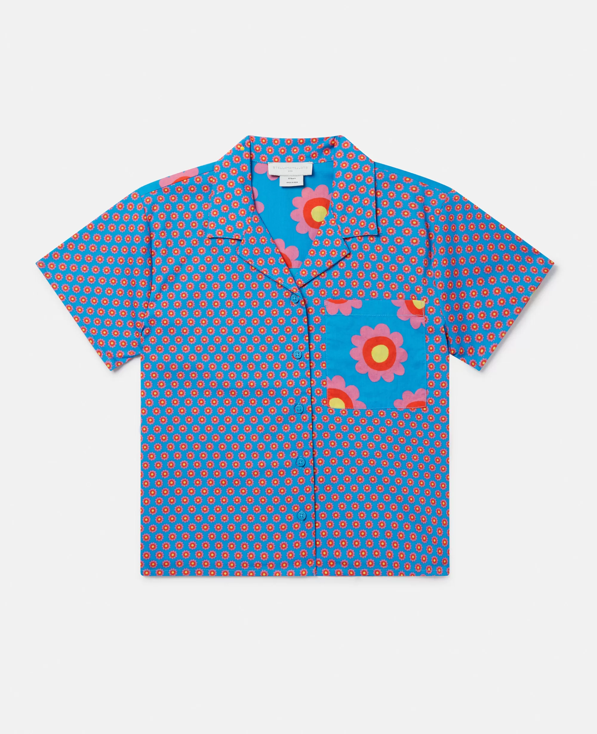 Bambini Stella McCartney T-Shirt>Camicia Con Stampa Floreale Grafica