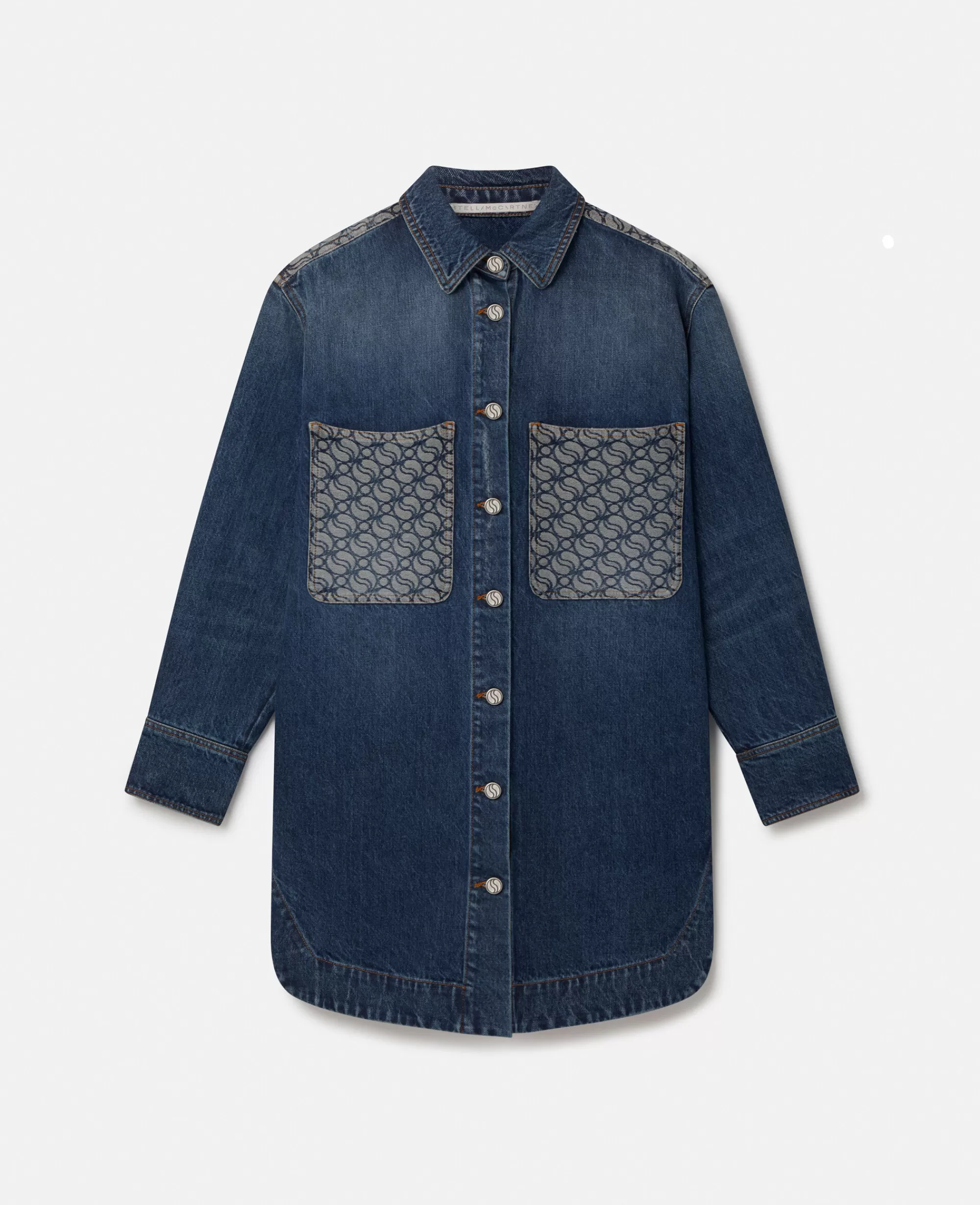 Donna Stella McCartney Denim>Camicia In Denim Lavaggio Vintage Swave