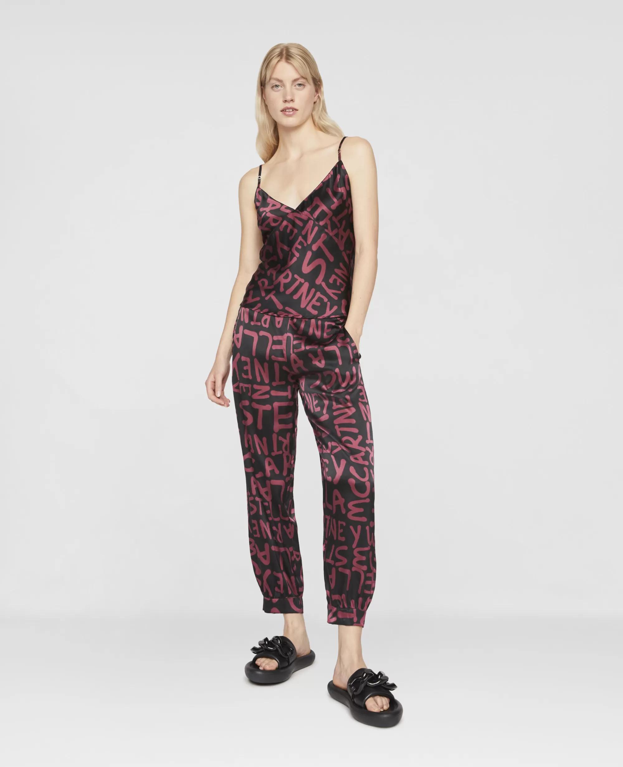 Donna Stella McCartney Lingerie E Sleepwear>Canotta Con Logo Ed Curtis