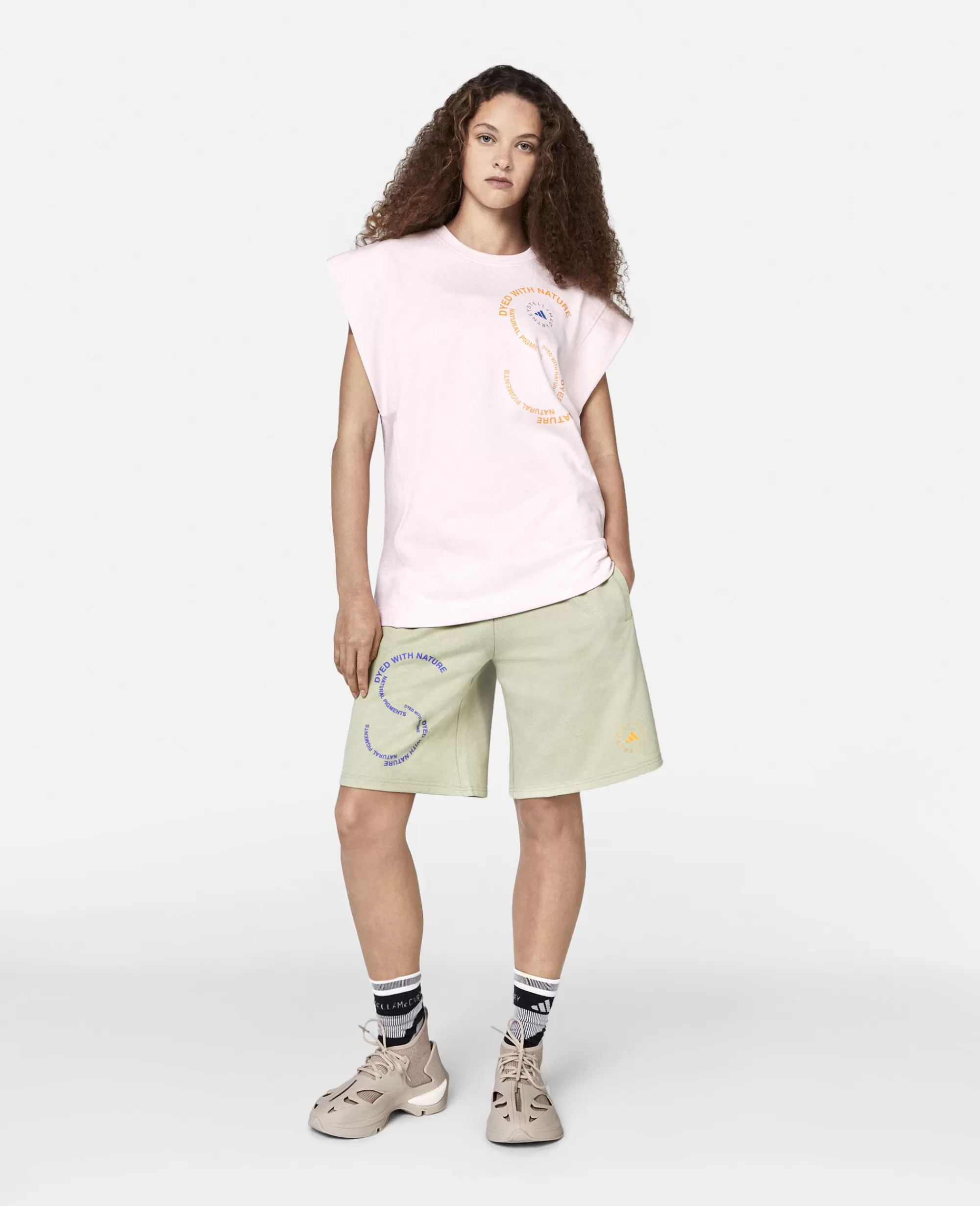 Unisex Stella McCartney Top>Canotta Muscolare Con Stampa S Values