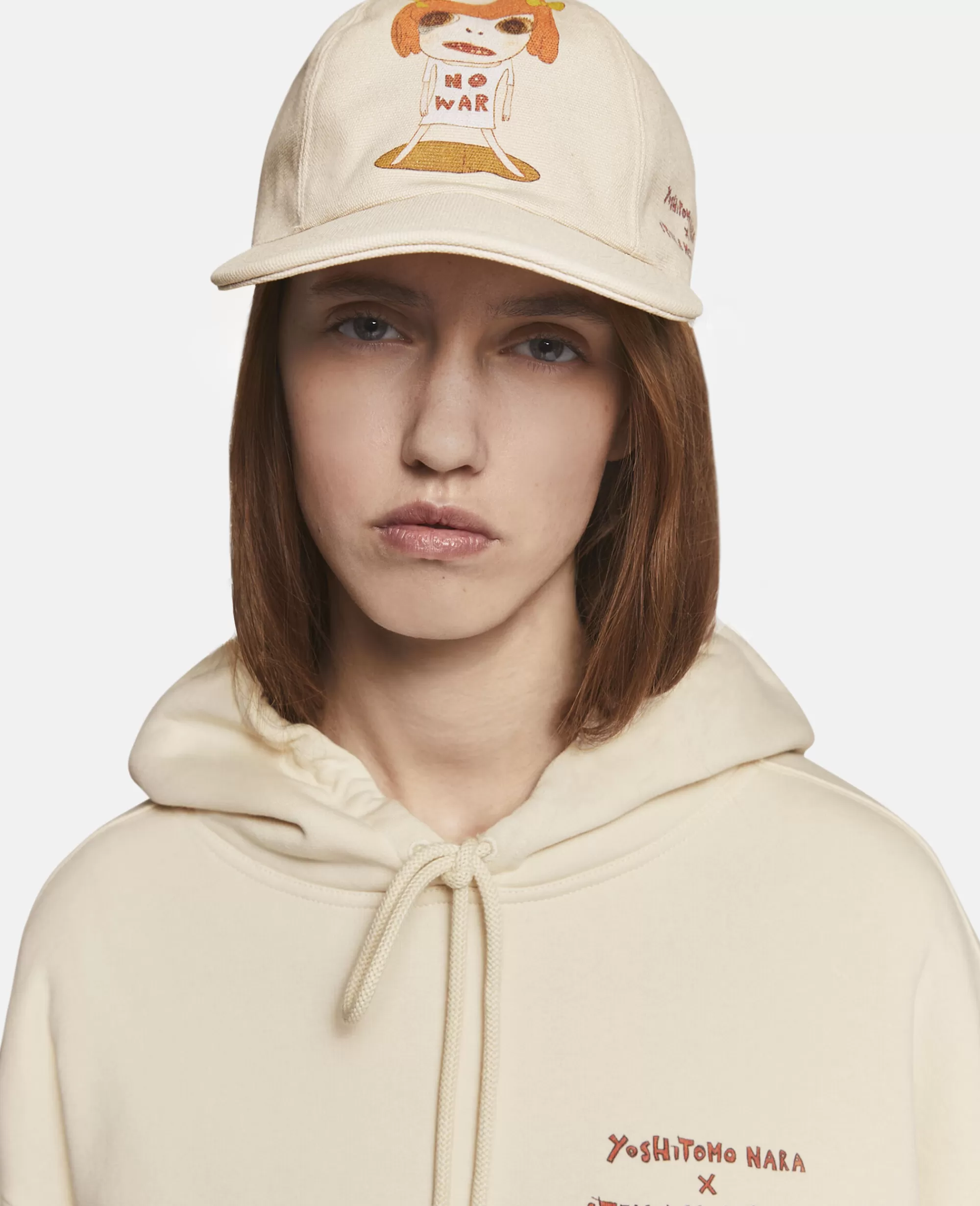 Unisex Stella McCartney Accessori>Cappello Da Baseball Con Stampa Sheep