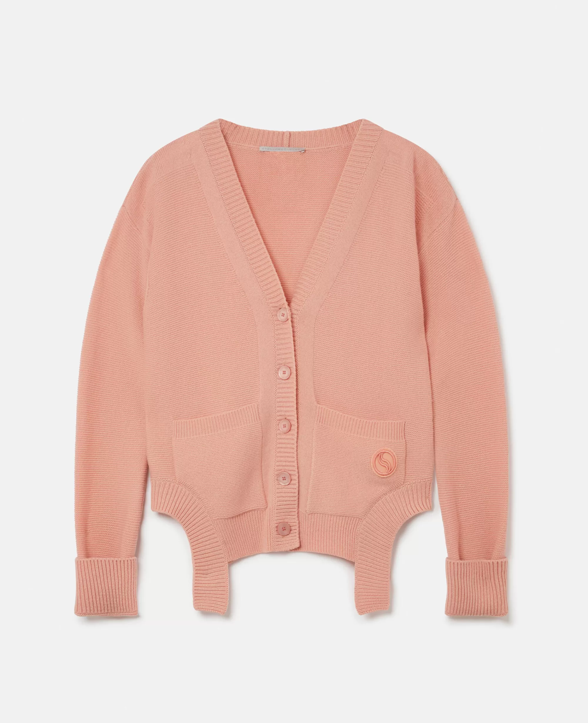 Donna Stella McCartney Maglieria>Cardigan In Cashmere Rigenerato Swave