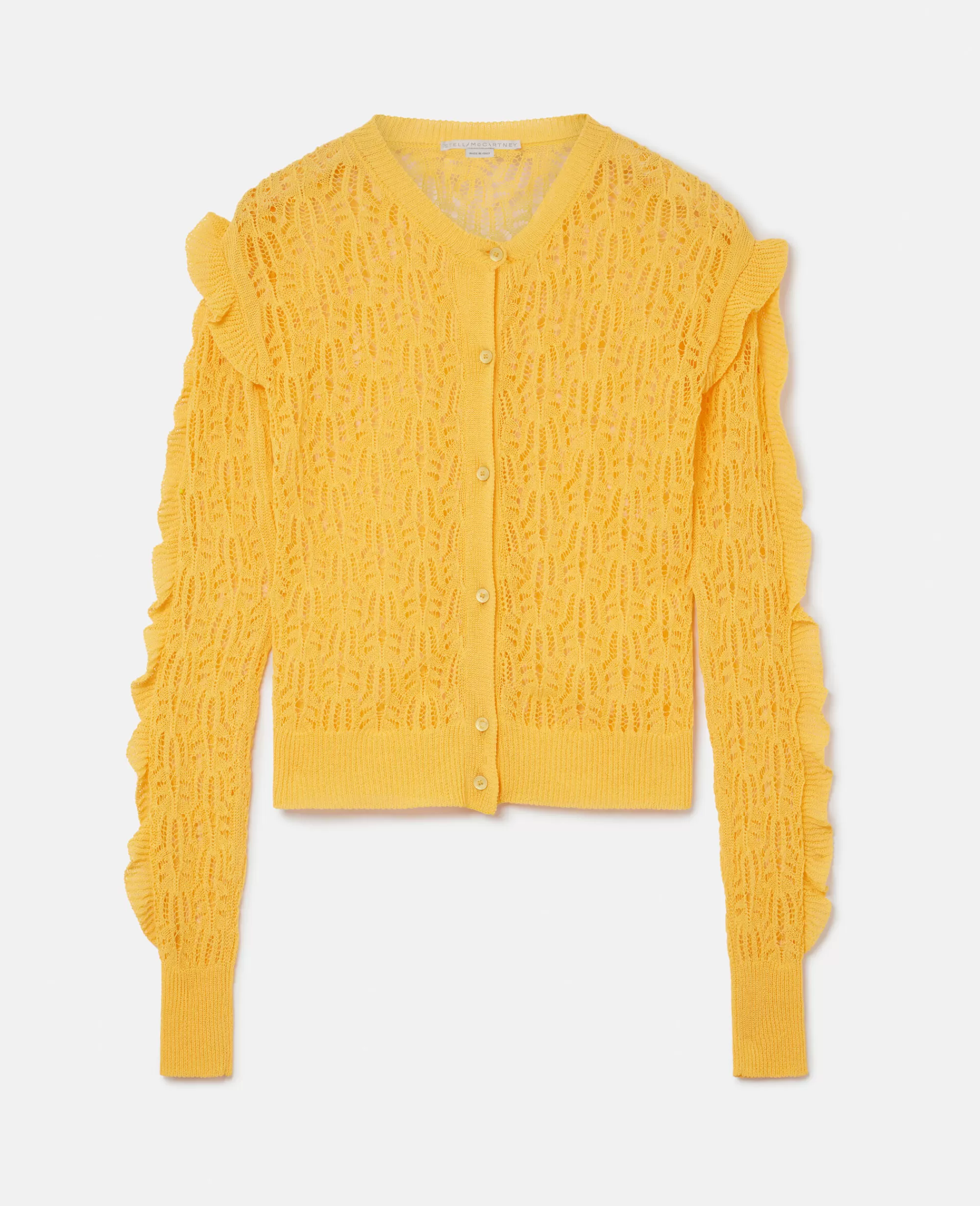 Donna Stella McCartney Maglieria>Cardigan In Maglia Pointelle