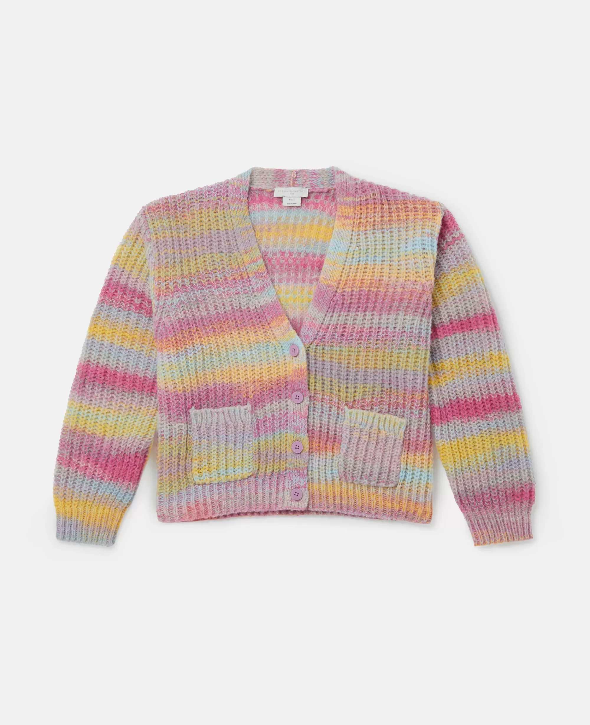 Bambini Stella McCartney Pullover E Cardigan>Cardigan Space Dye A Righe