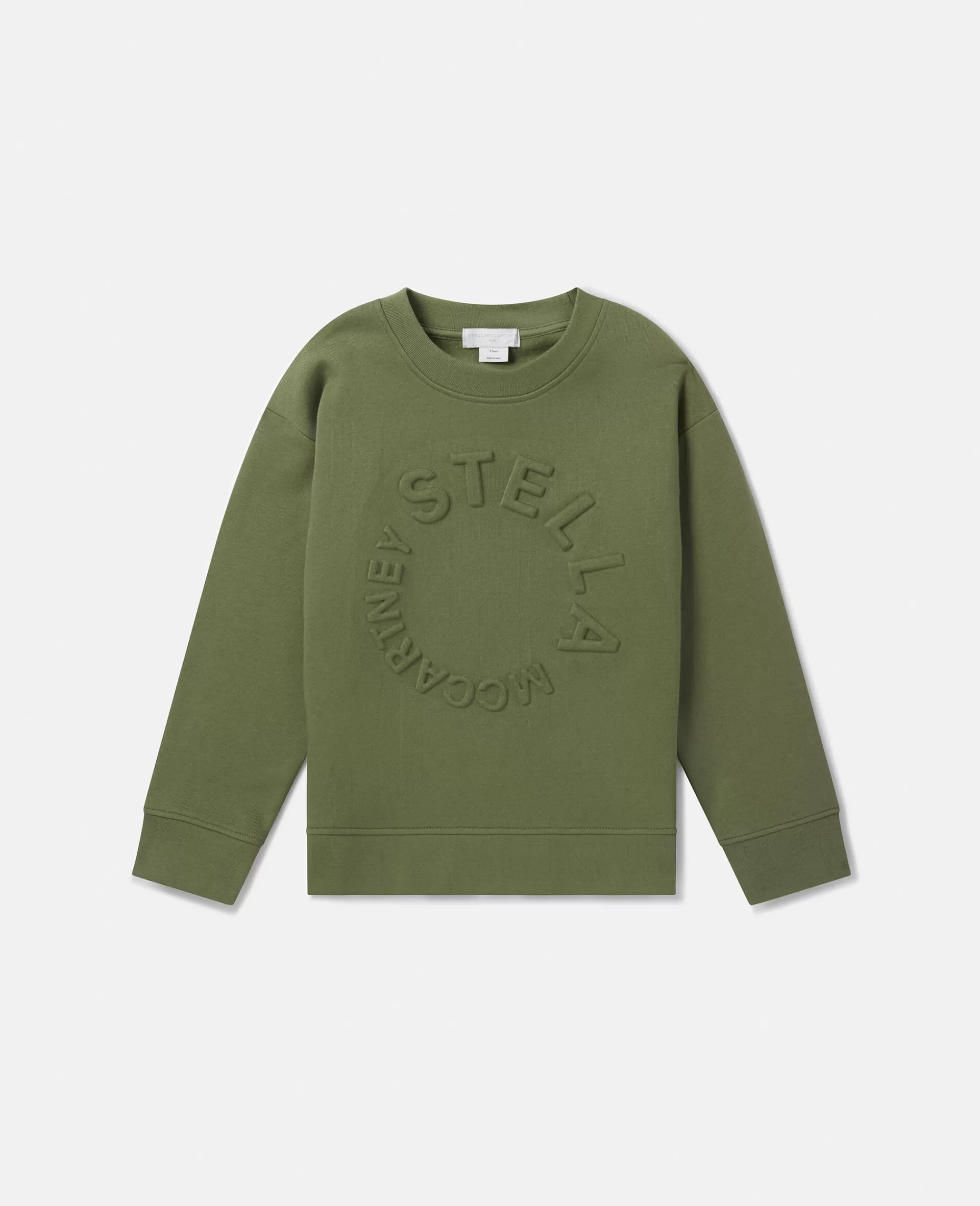 Bambini Stella McCartney Pullover E Cardigan>Circular Logo Embroidery Sweatshirt