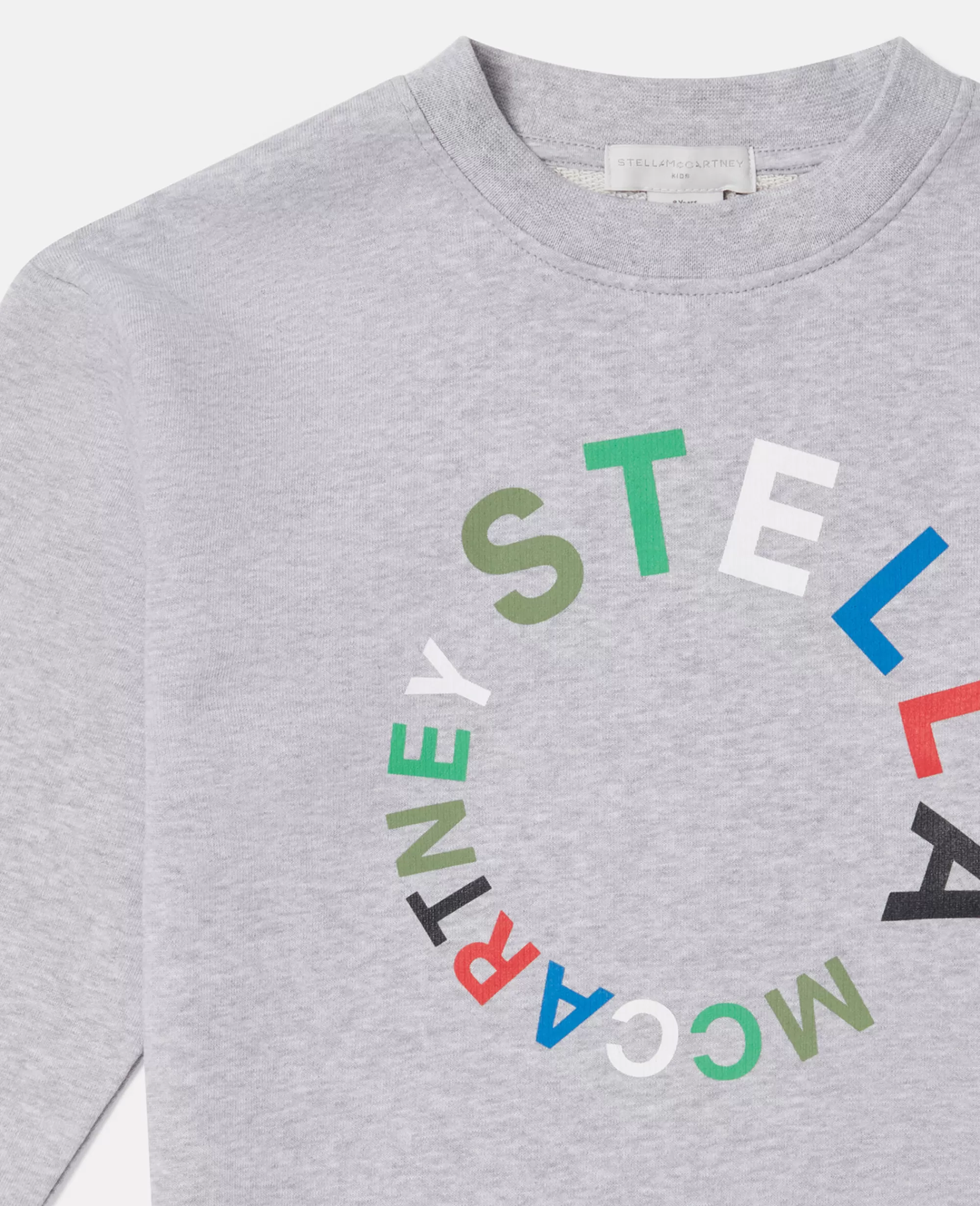 Bambini Stella McCartney Bimbo>Circular Logo Embroidery Sweatshirt