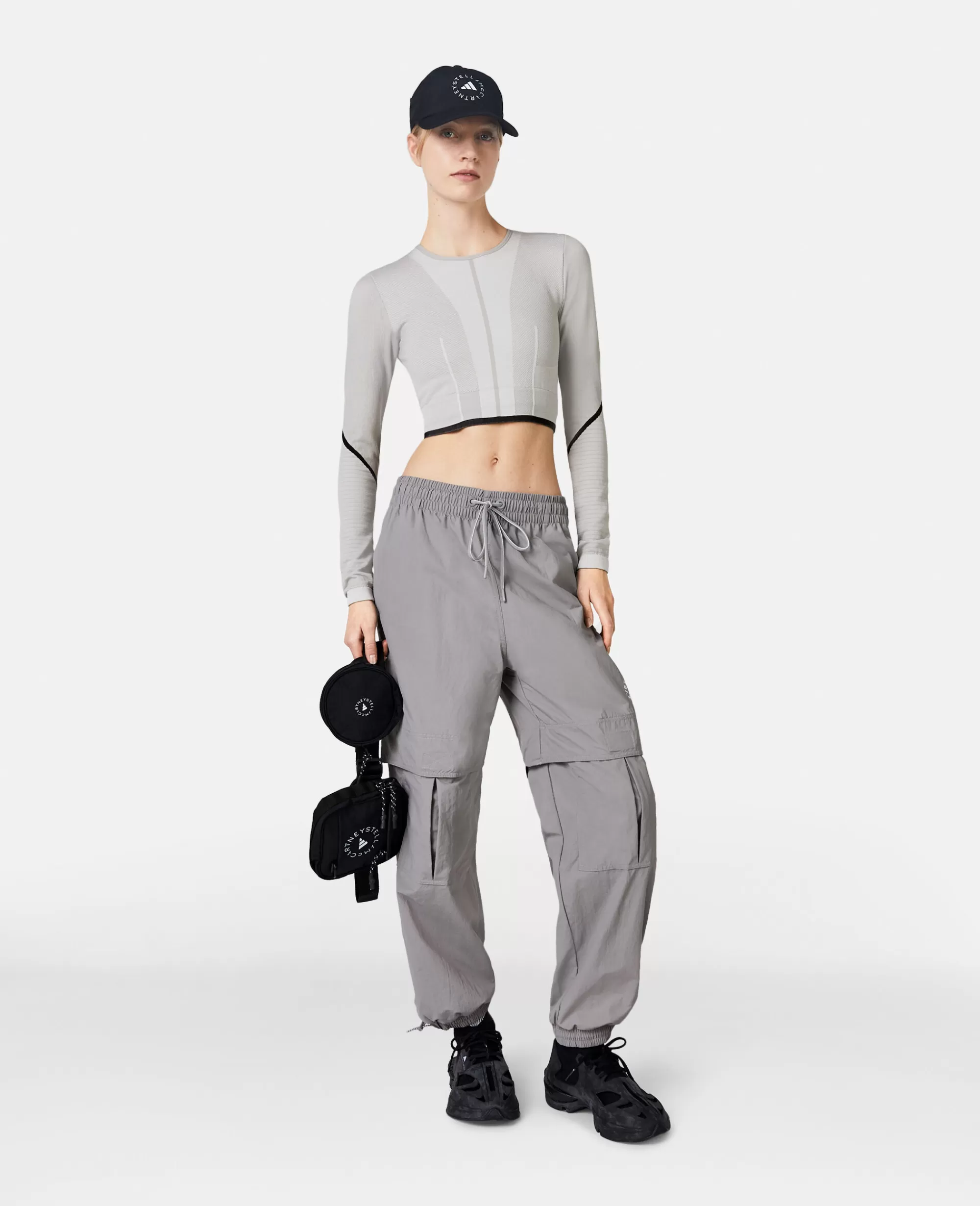 Unisex Stella McCartney Top>Crop Top Yoga Senza Cuciture Truestrength