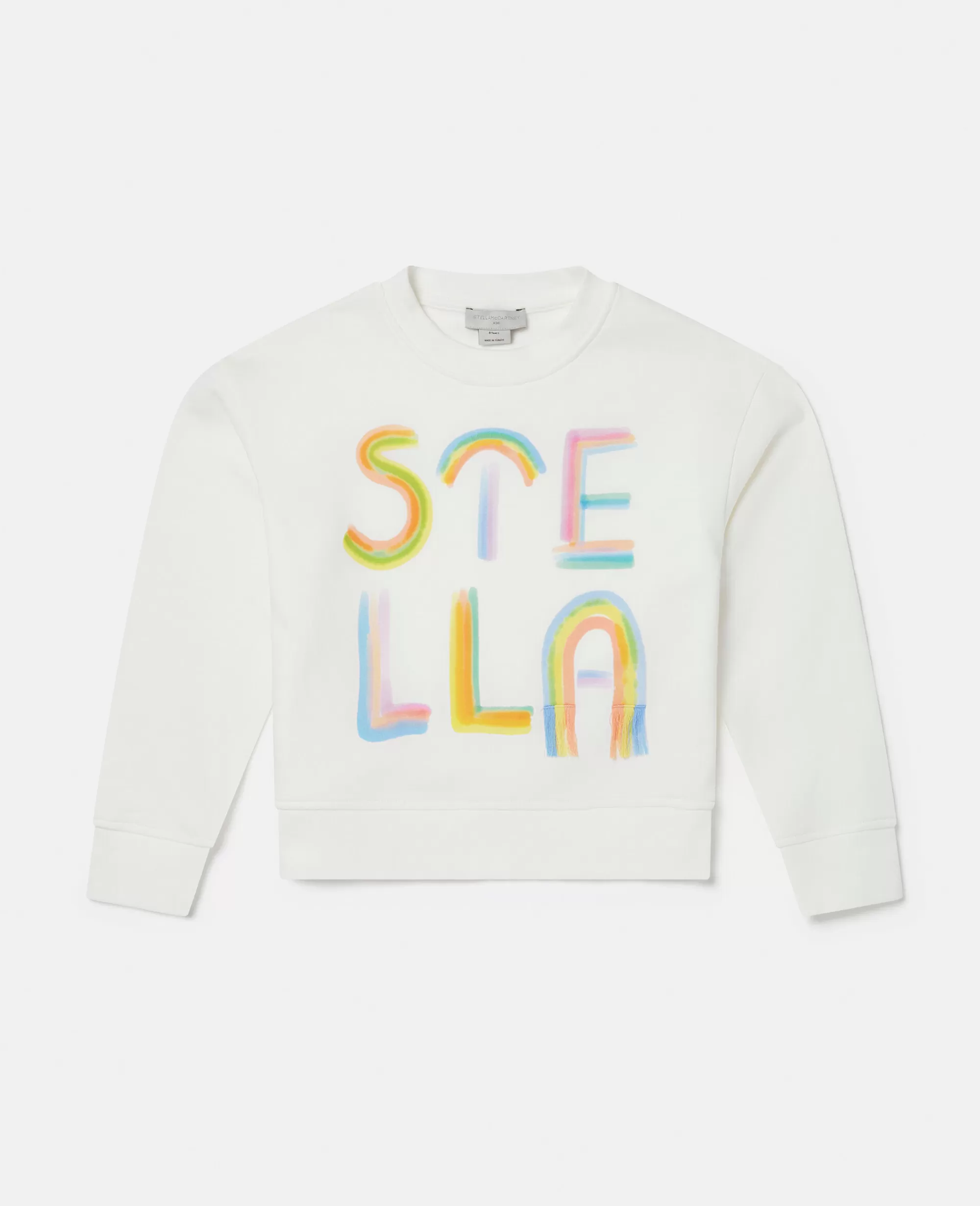 Bambini Stella McCartney T-Shirt>Felpa Con Logo Stella Arcobaleno