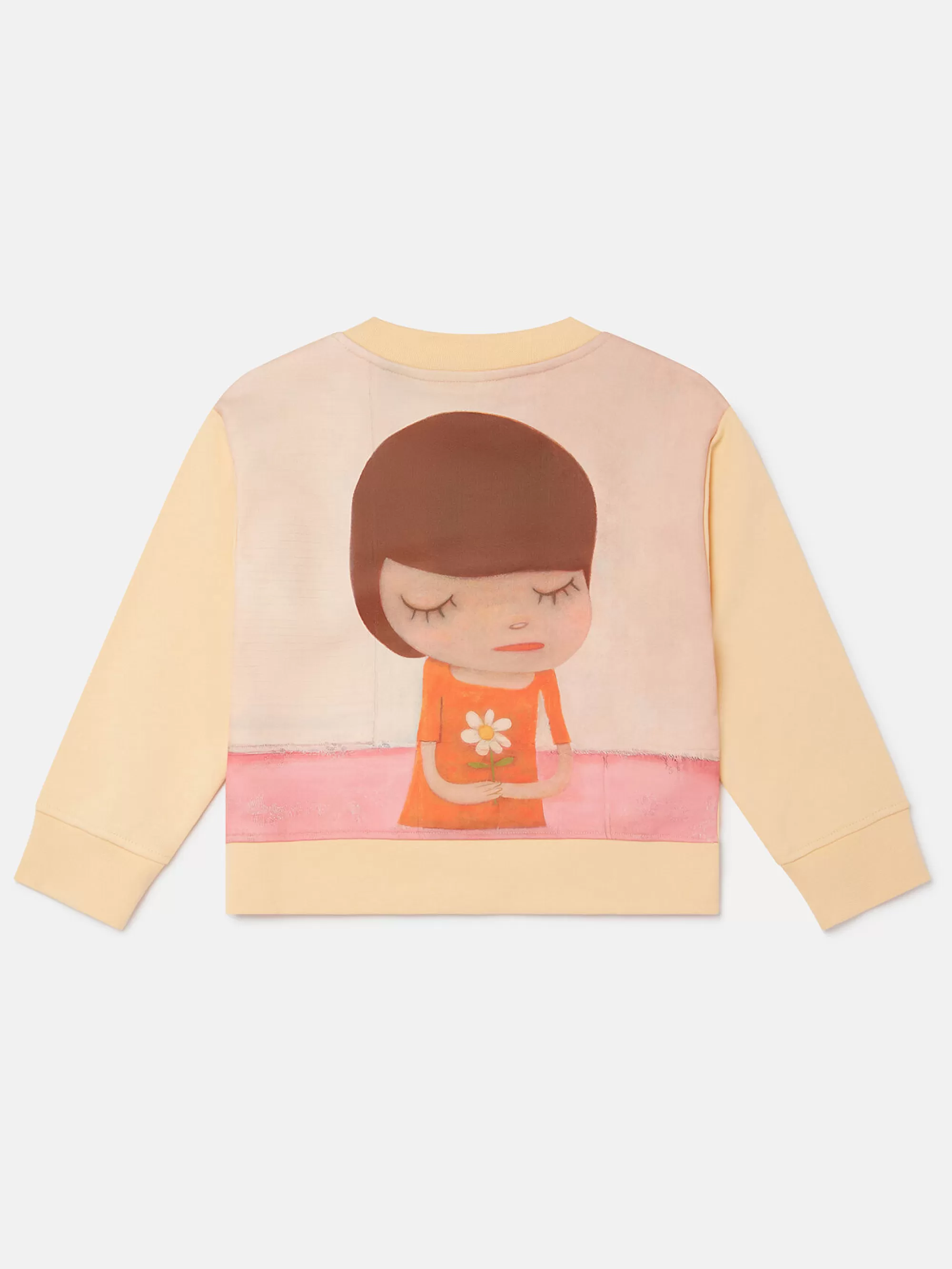 Bambini Stella McCartney T-Shirt>Felpa Con Logo Yoshitomo Nara