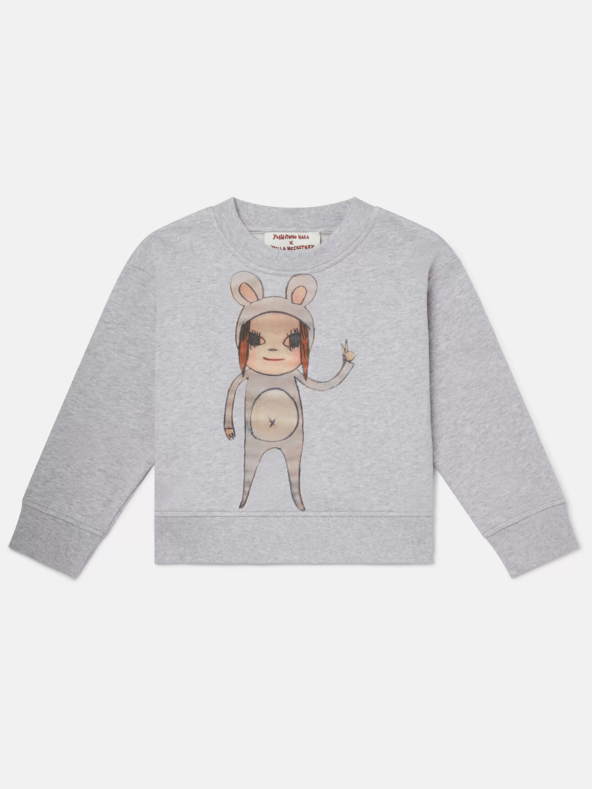 Bambini Stella McCartney T-Shirt>Felpa Con Motivo Untitled