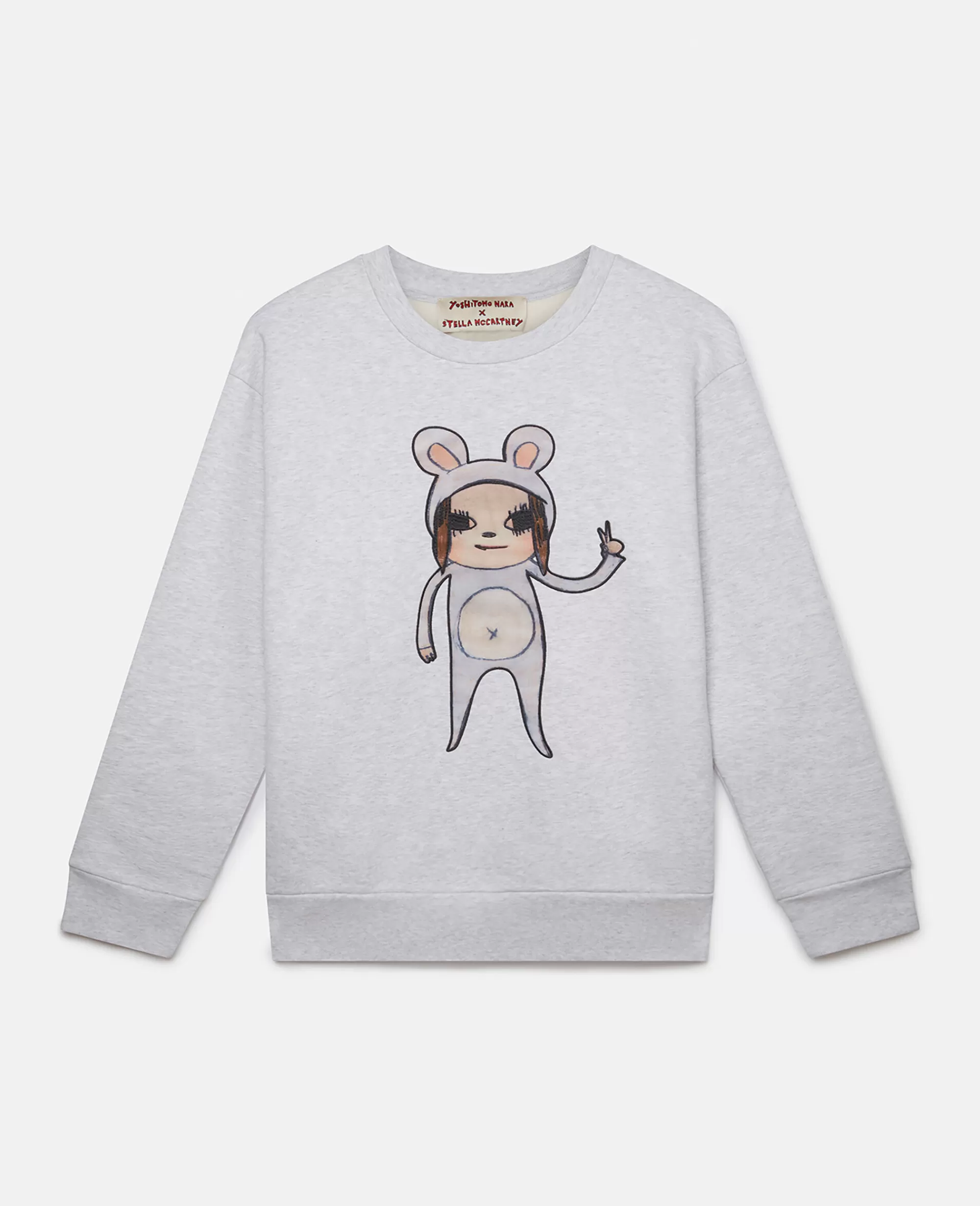 Unisex Stella McCartney Felpe>Felpa Con Ricamo Untitled Bunny Girl