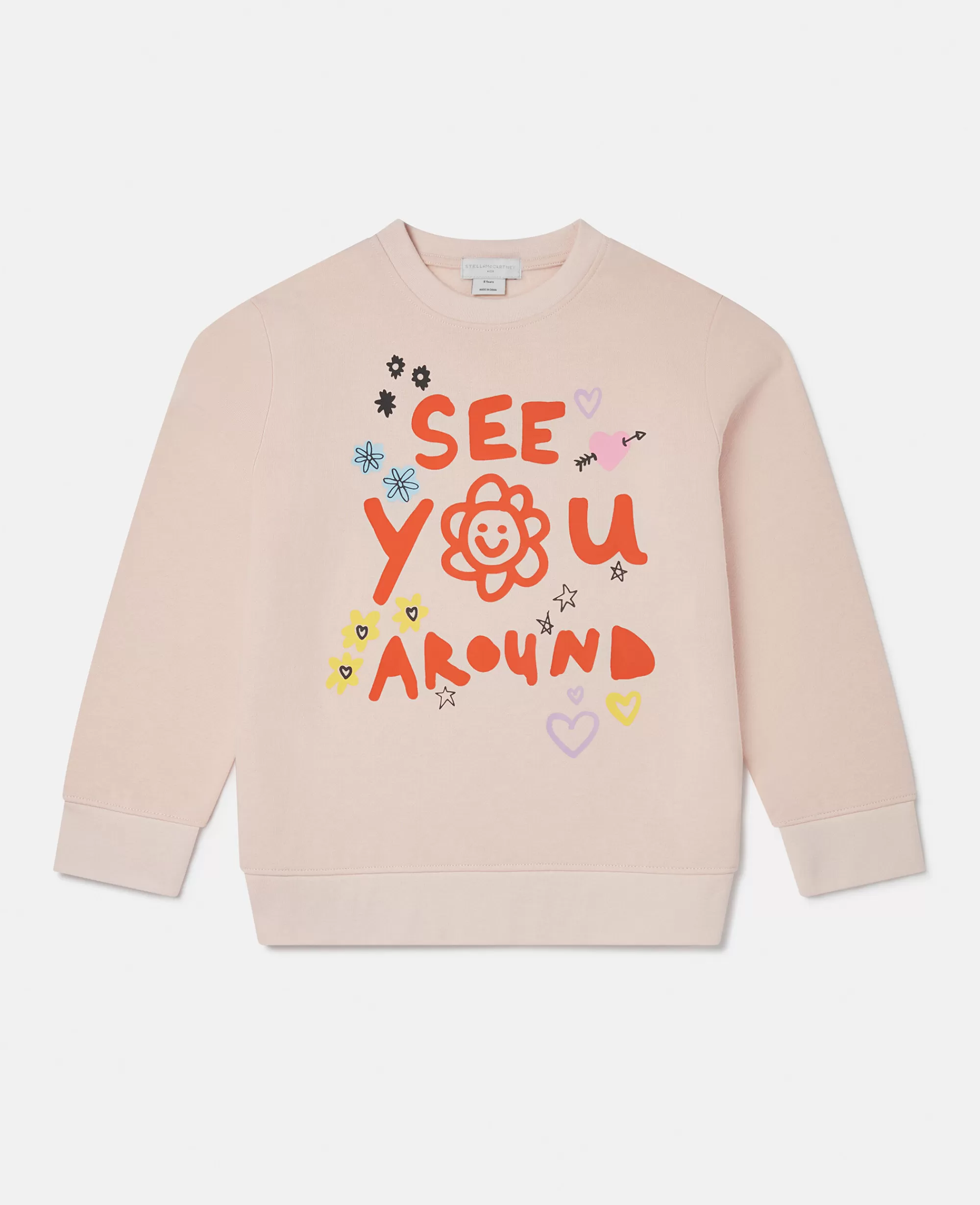 Bambini Stella McCartney Bimba>Felpa Con Slogan See You Around