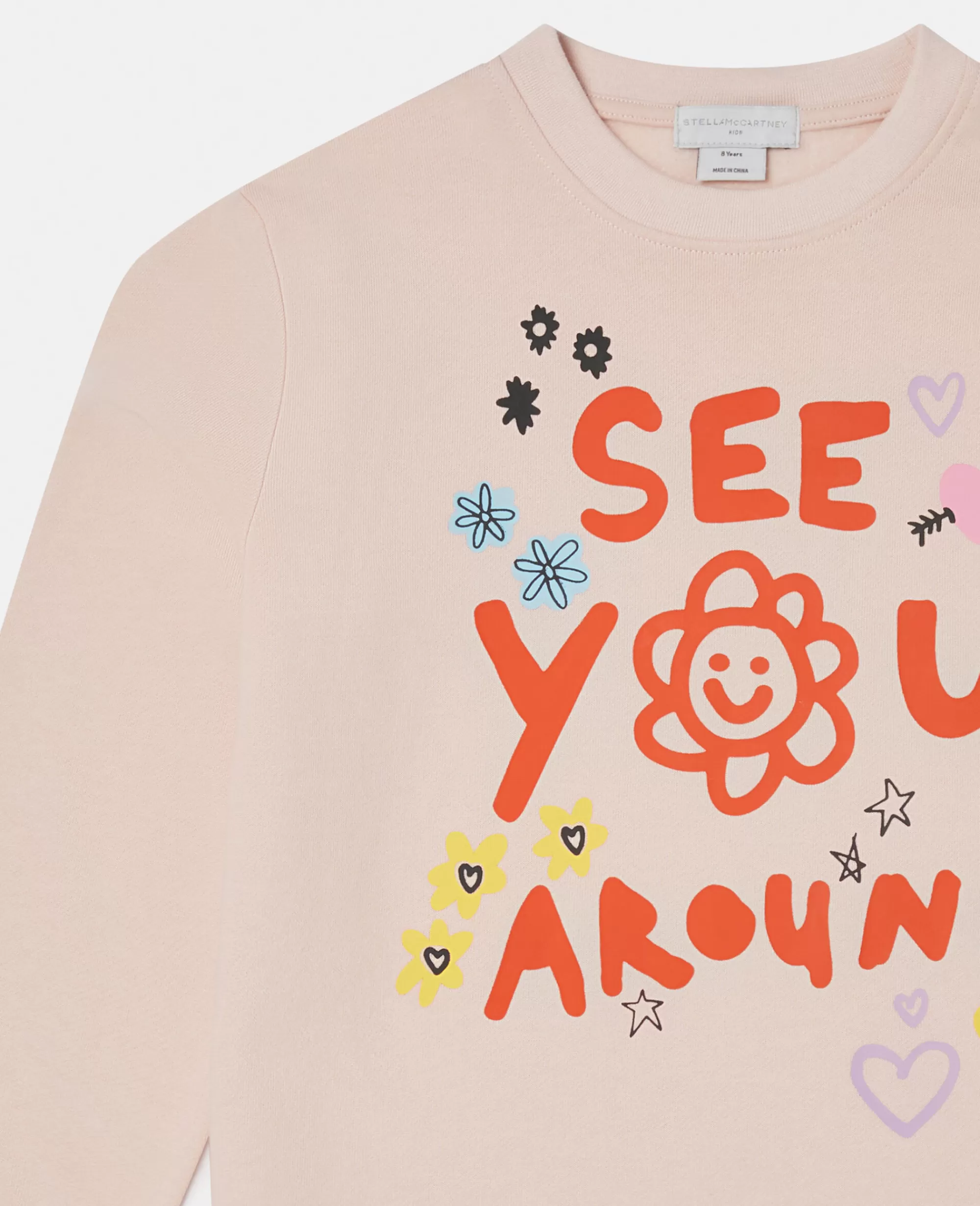 Bambini Stella McCartney Bimba>Felpa Con Slogan See You Around