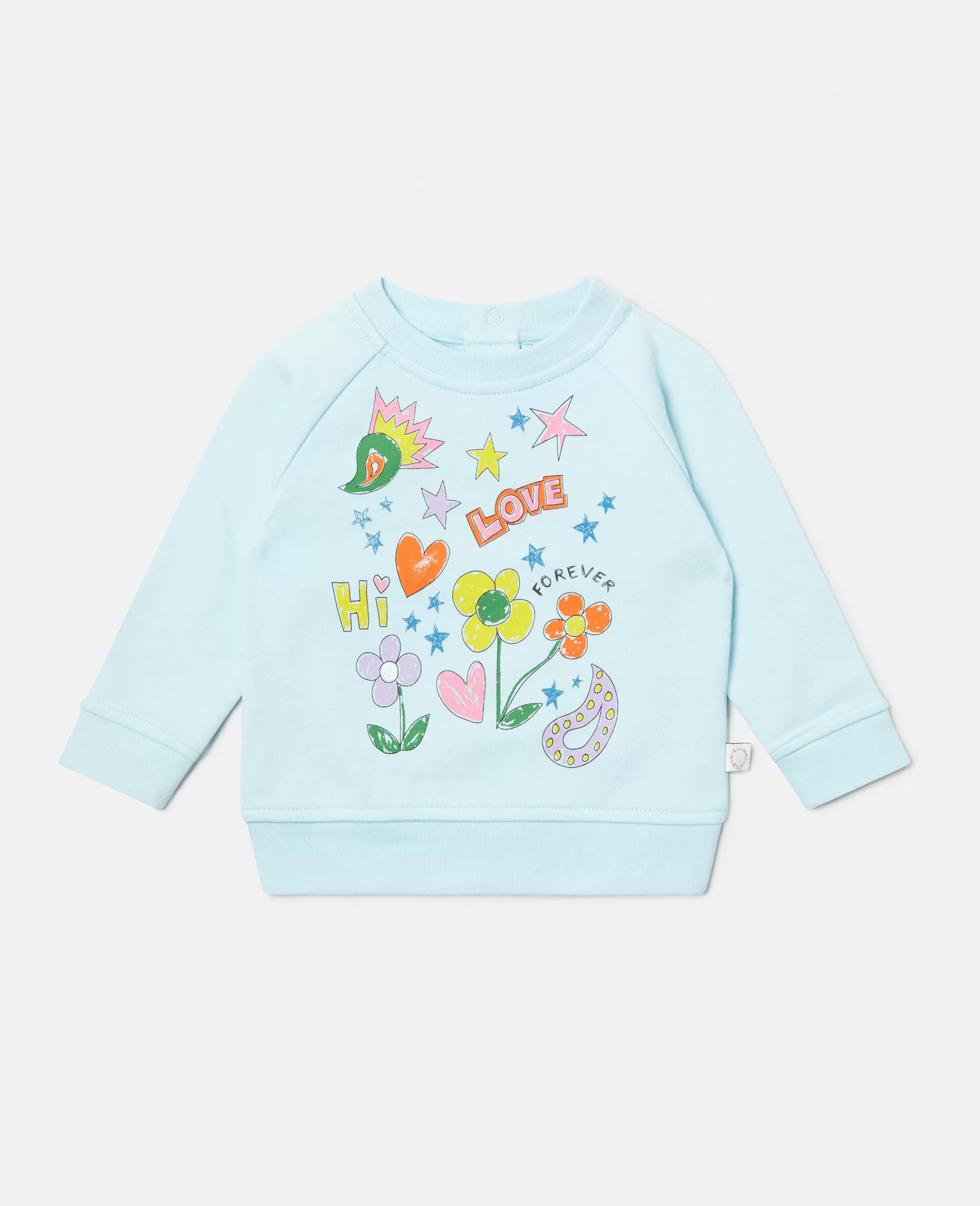 Bambini Stella McCartney T-Shirt>Felpa Con Stampa Disegno