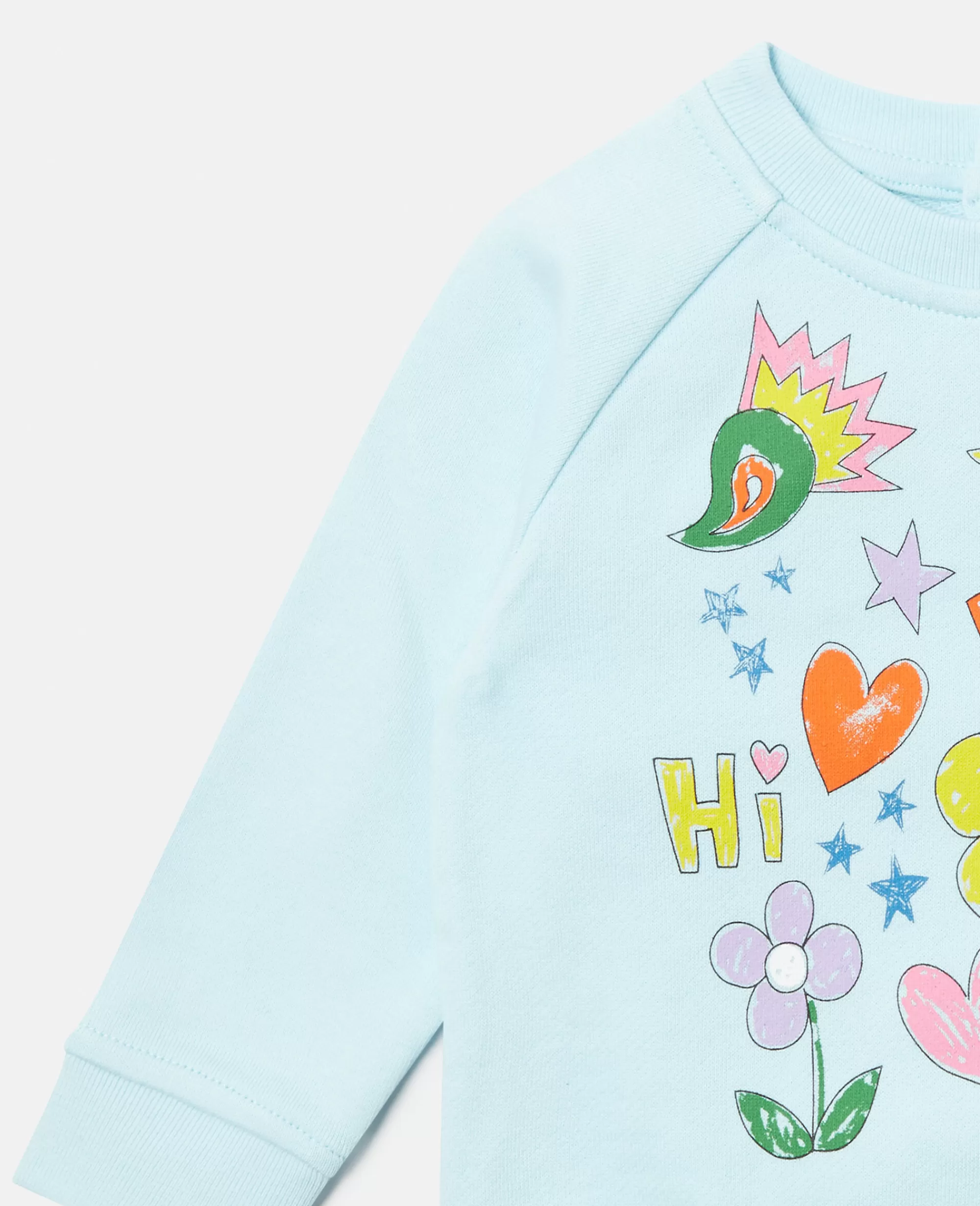 Bambini Stella McCartney T-Shirt>Felpa Con Stampa Disegno