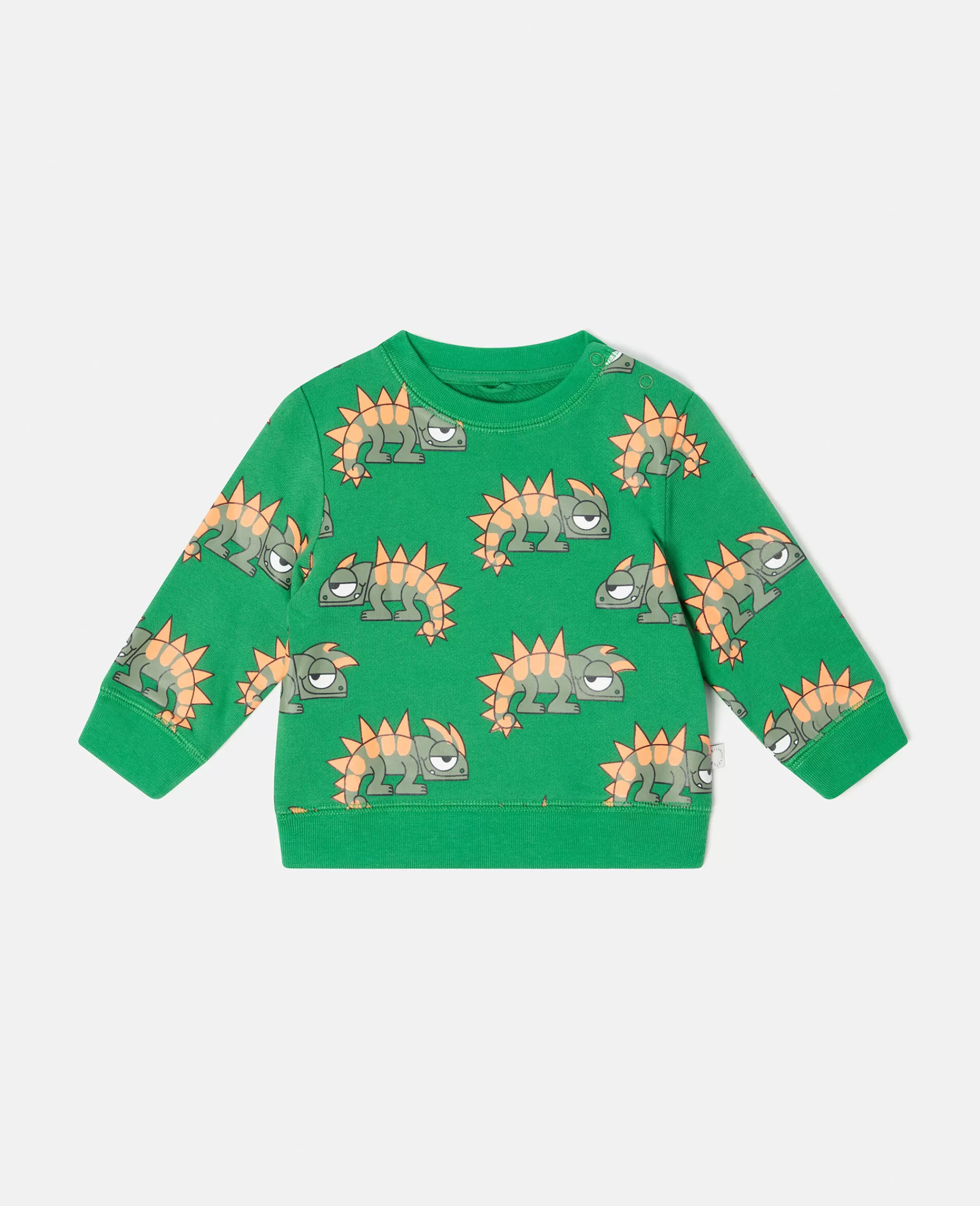 Bambini Stella McCartney T-Shirt>Felpa Con Stampa Geco