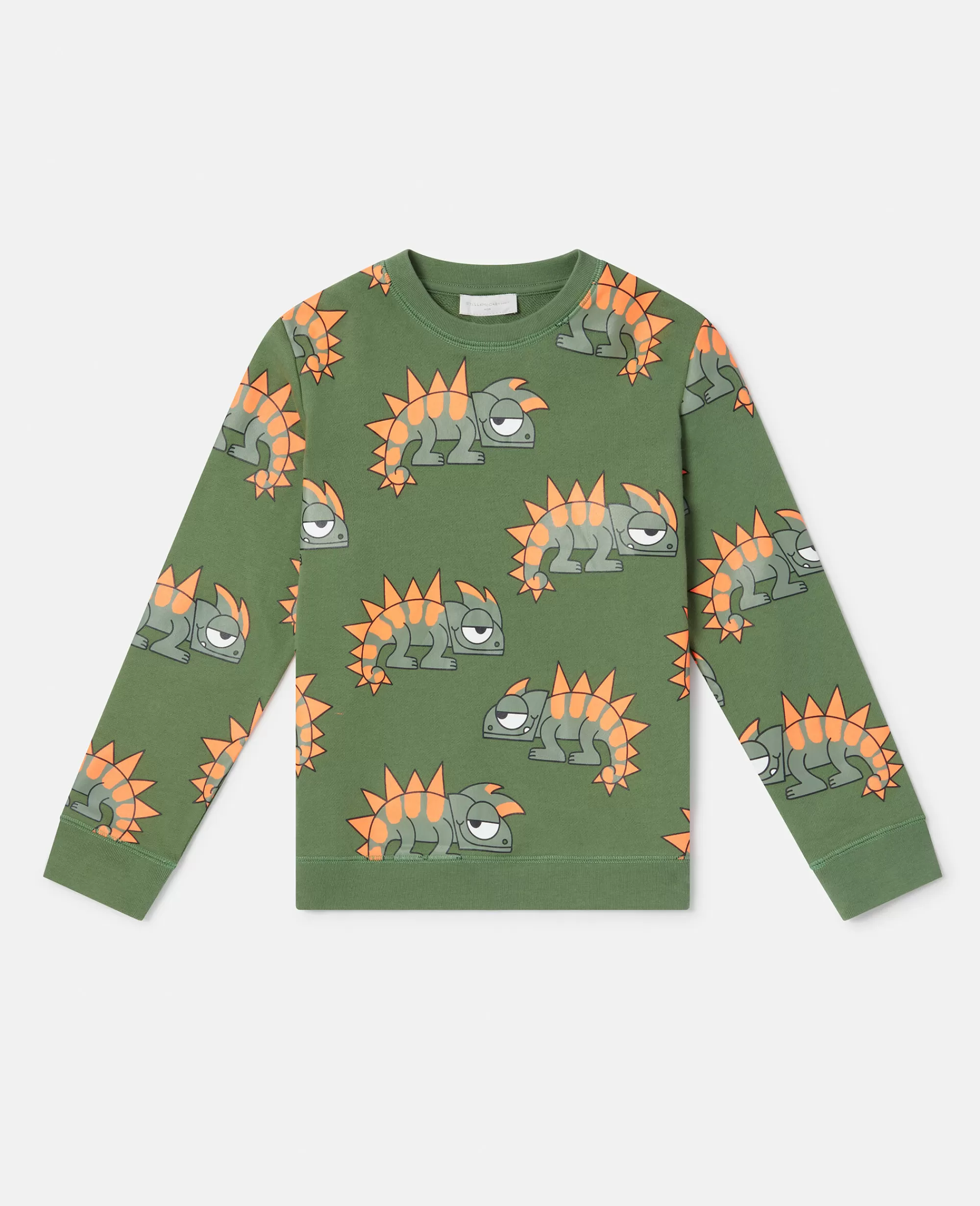 Bambini Stella McCartney Pullover E Cardigan>Felpa Con Stampa Geco